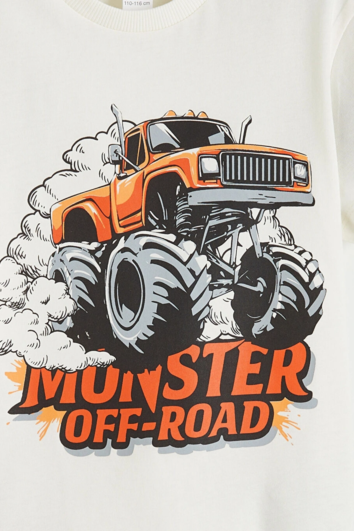 LCW Kids Bej Erkek Çocuk Baskılı Tişört Ve Şort Takım