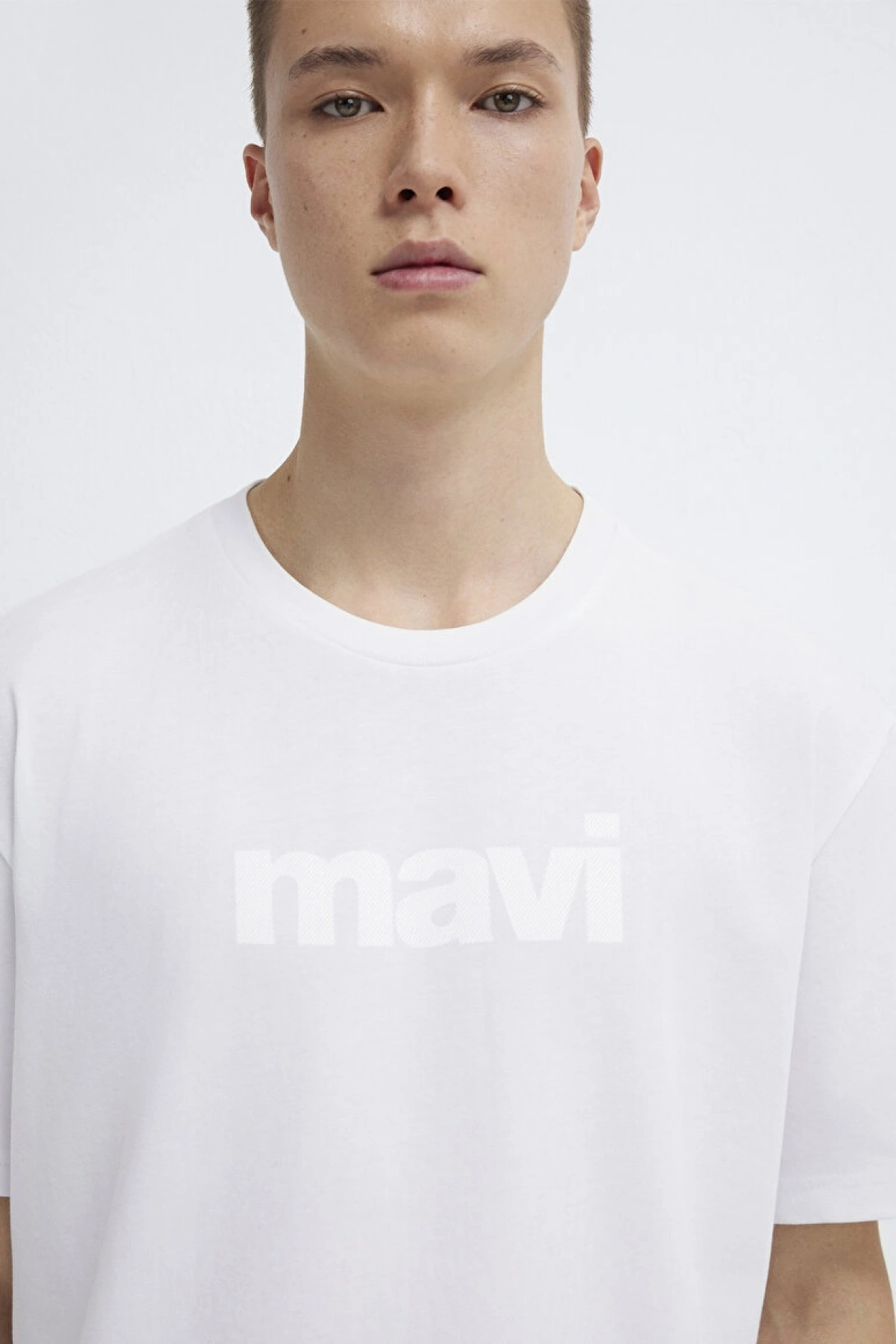 MAVİ BASKILI TİŞÖRT Siyah, XXL