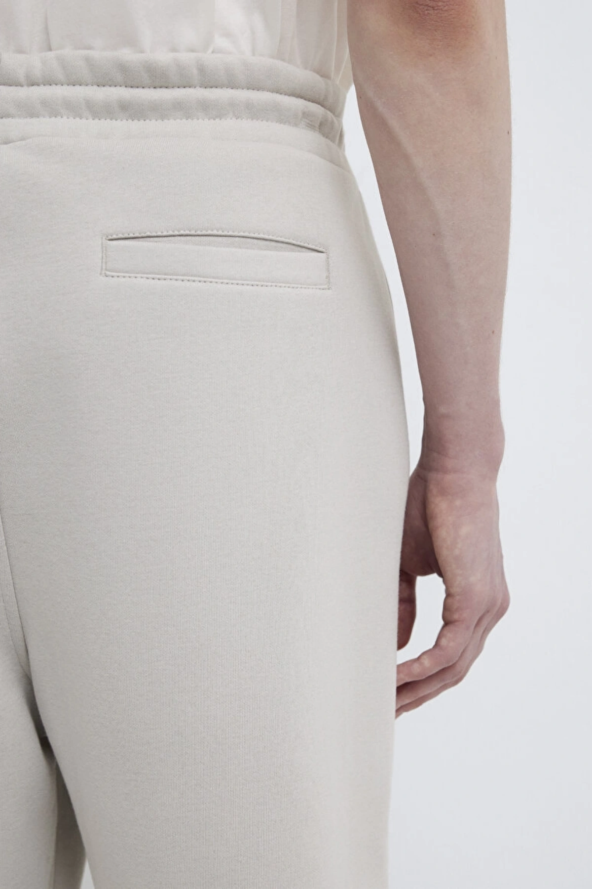 Mavi Logo Baskılı Gri Eşofman Altı