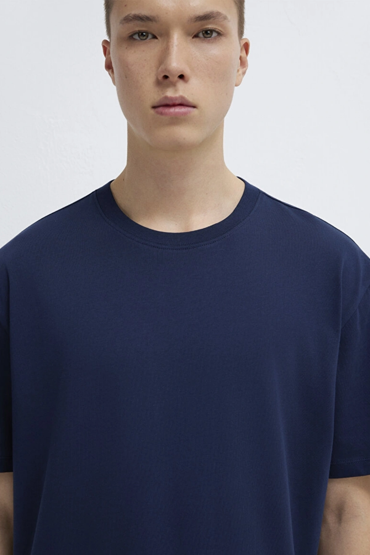 Lacivert Basic Tişört