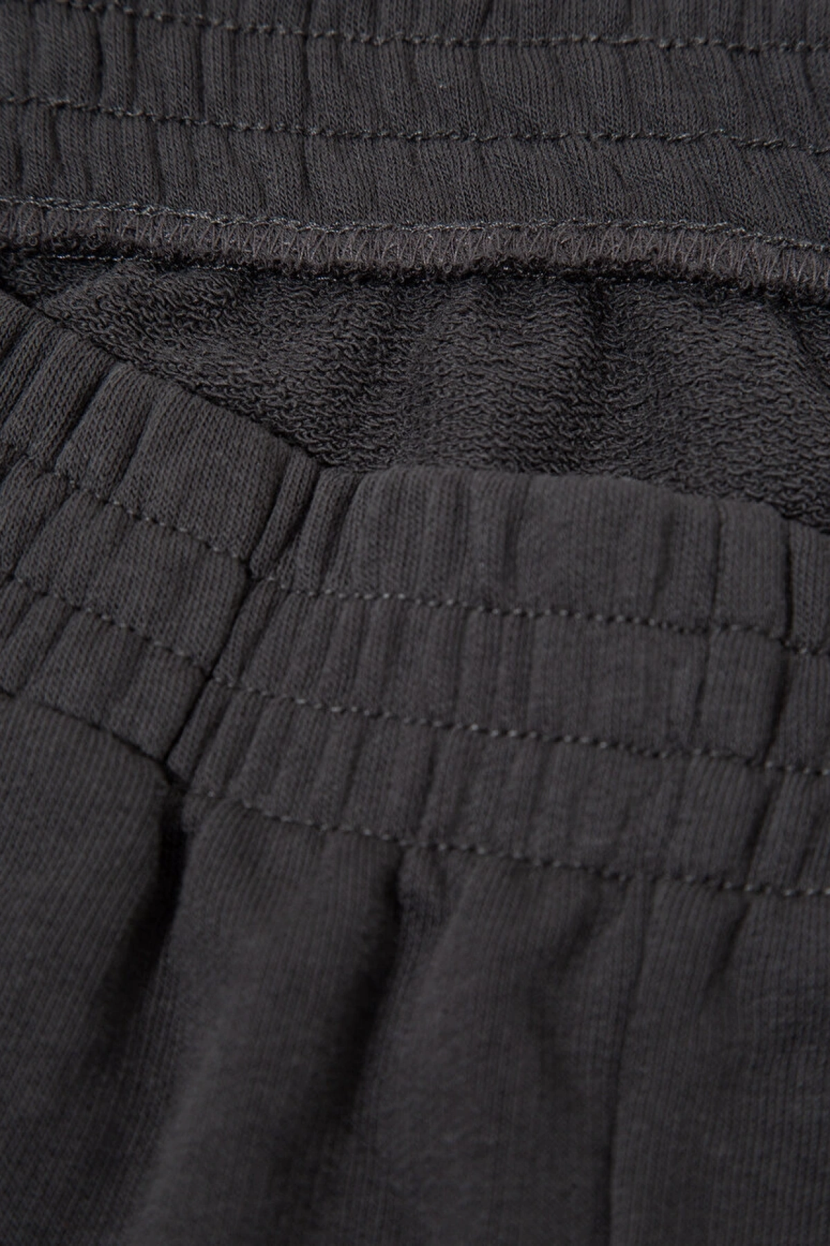 Mavi Logo Baskılı Antrasit Eşofman Altı