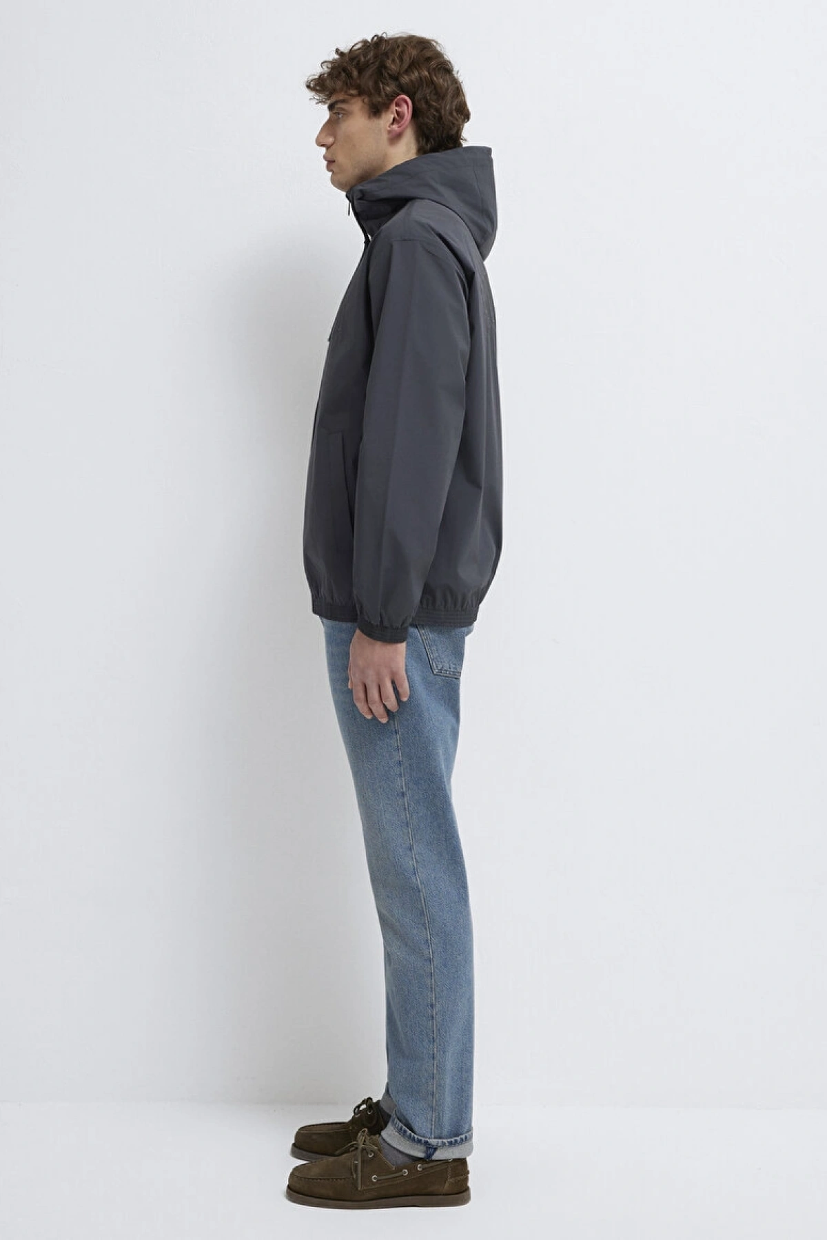 MVJNS Baskılı Antrasit Ceket