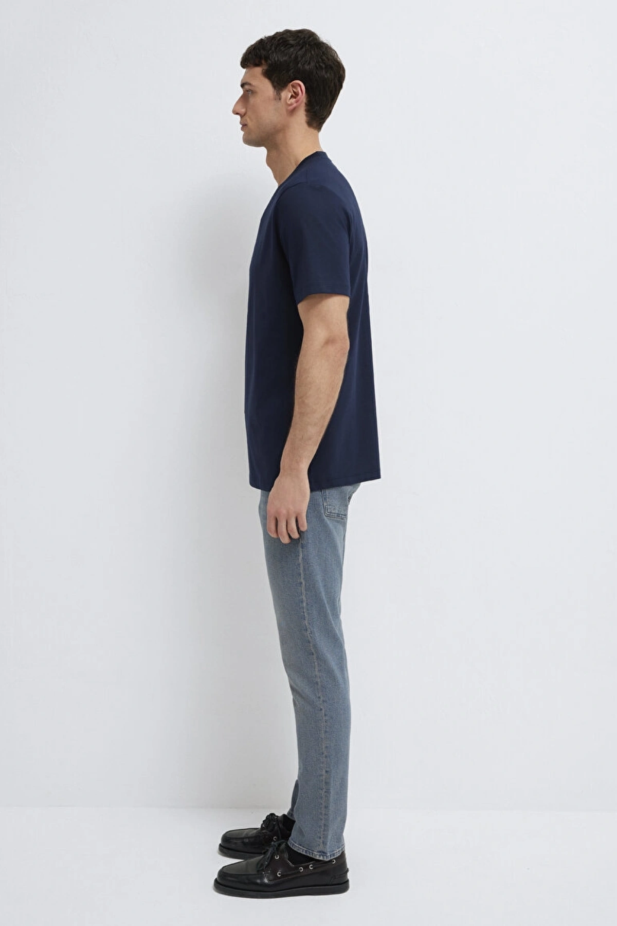 Mavi Black Lacivert Tişört