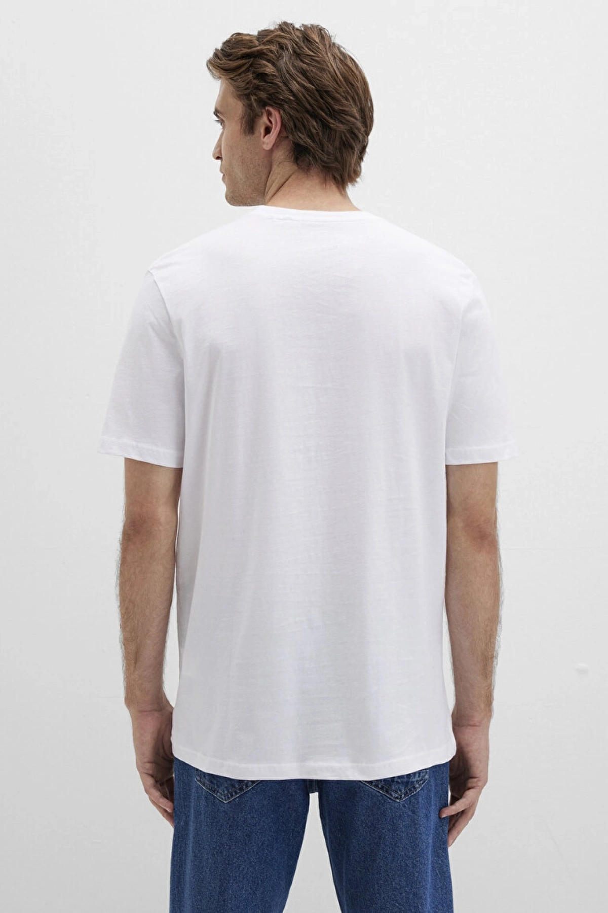 İstanbul Baskılı Beyaz Tişört