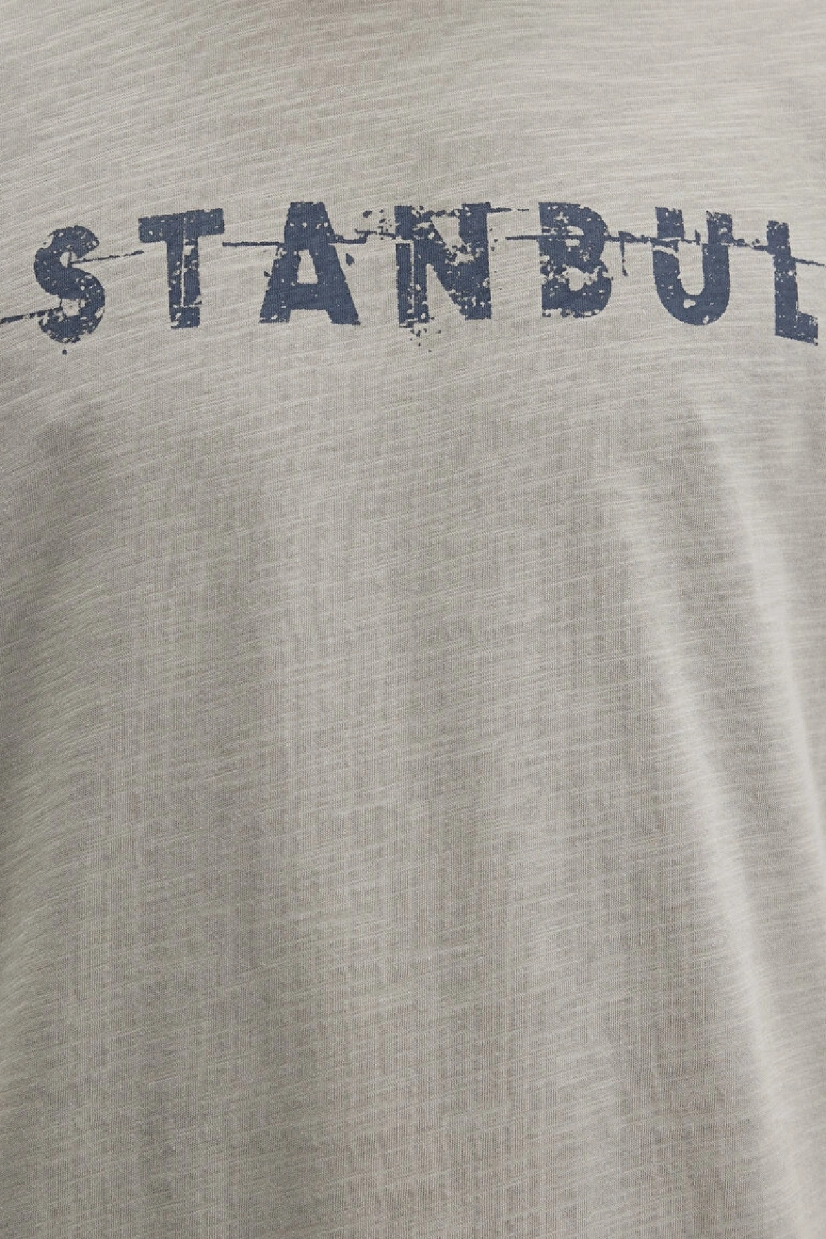 İstanbul Baskılı Bej Tişört