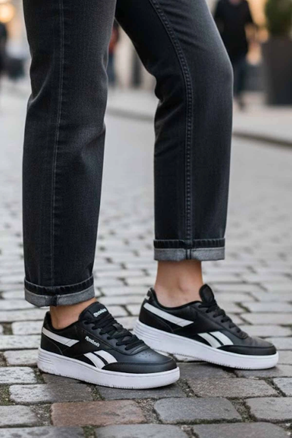 Reebok Siyah Günlük Sneaker Spor Ayakkabı C1