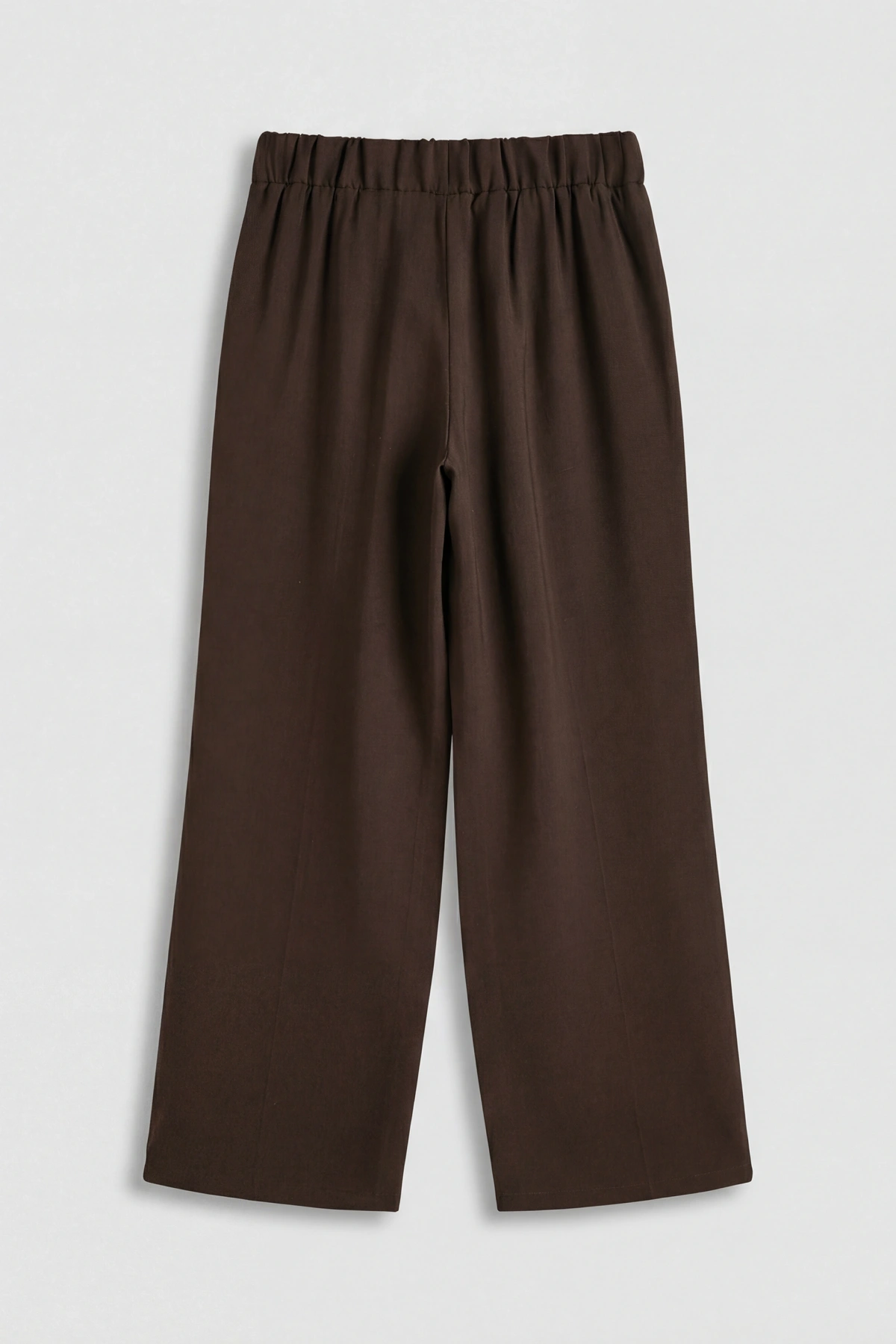 LCW EVERYDAY Kahverengi Beli Lastikli Kadın Pantolon