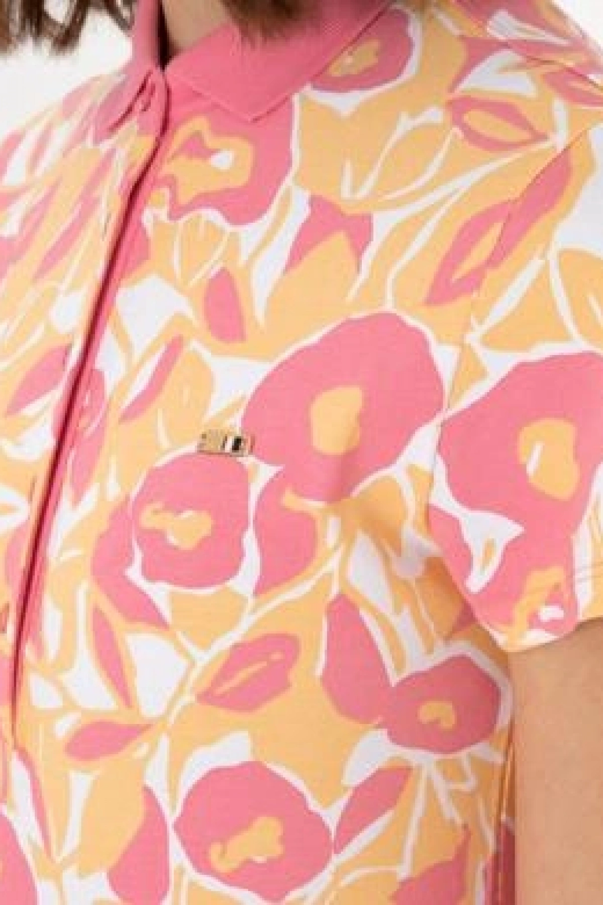 U.S POLO Kadın Pembe Polo Yaka Tişört