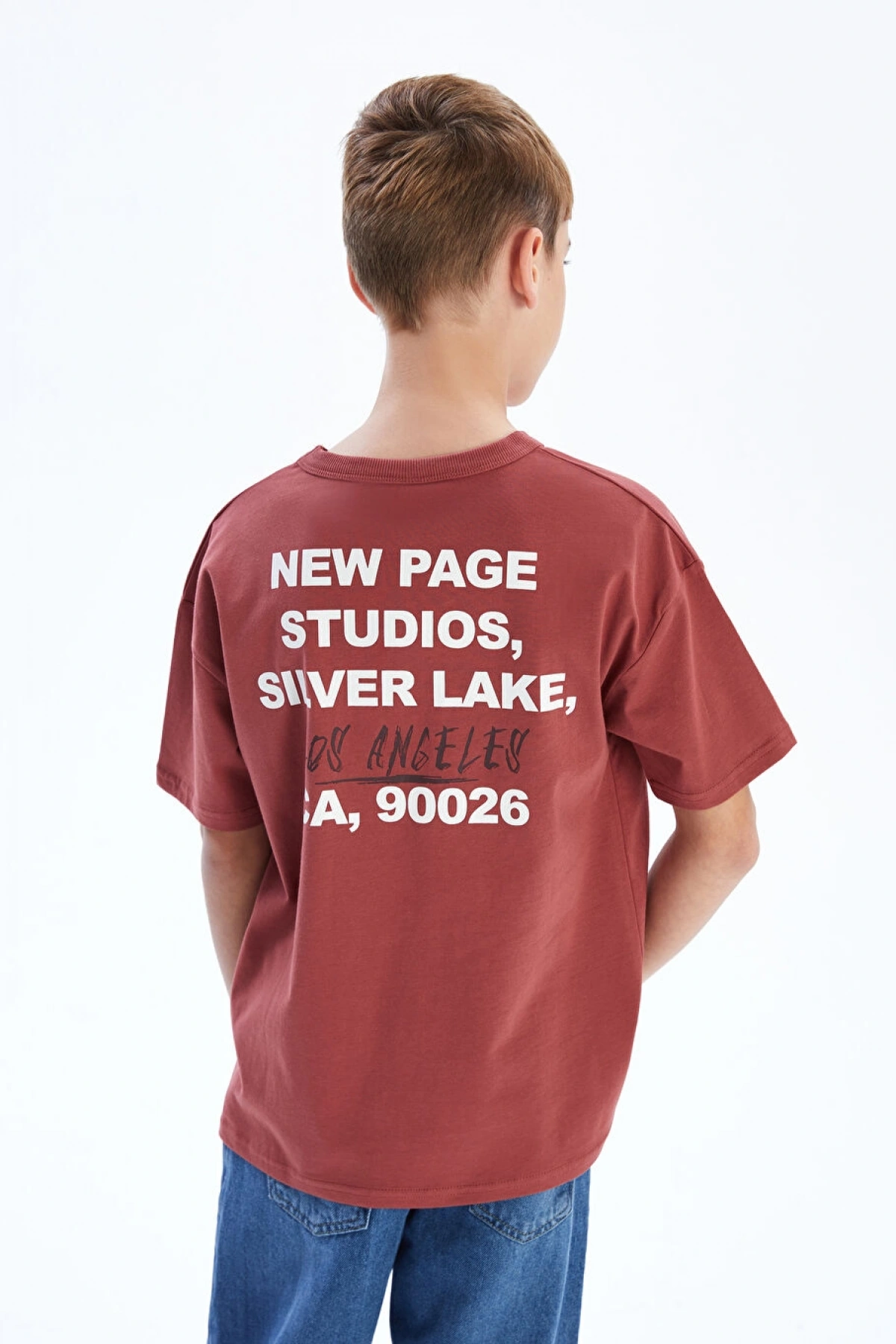 LCW Kids Bisiklet Yaka Erkek Çocuk Tişört