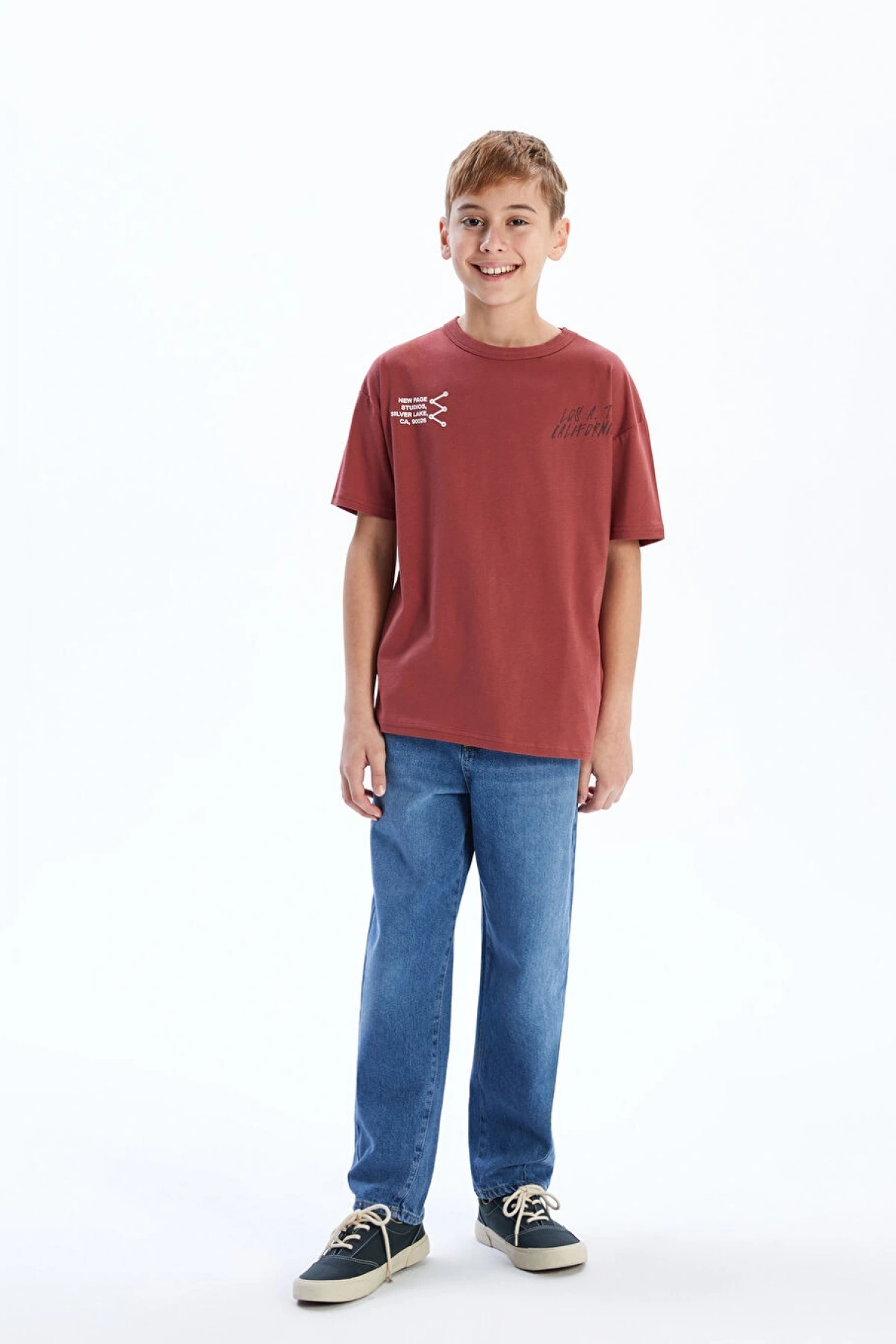 LCW Kids Bisiklet Yaka Erkek Çocuk Tişört