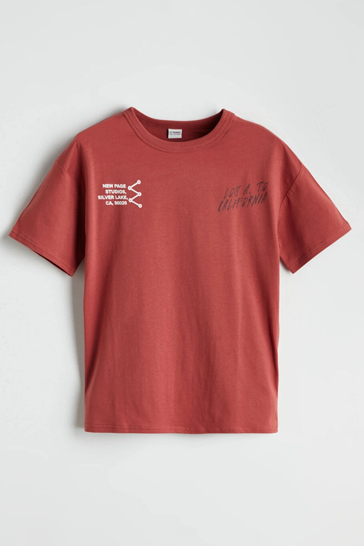 LCW Kids Bisiklet Yaka Erkek Çocuk Tişört