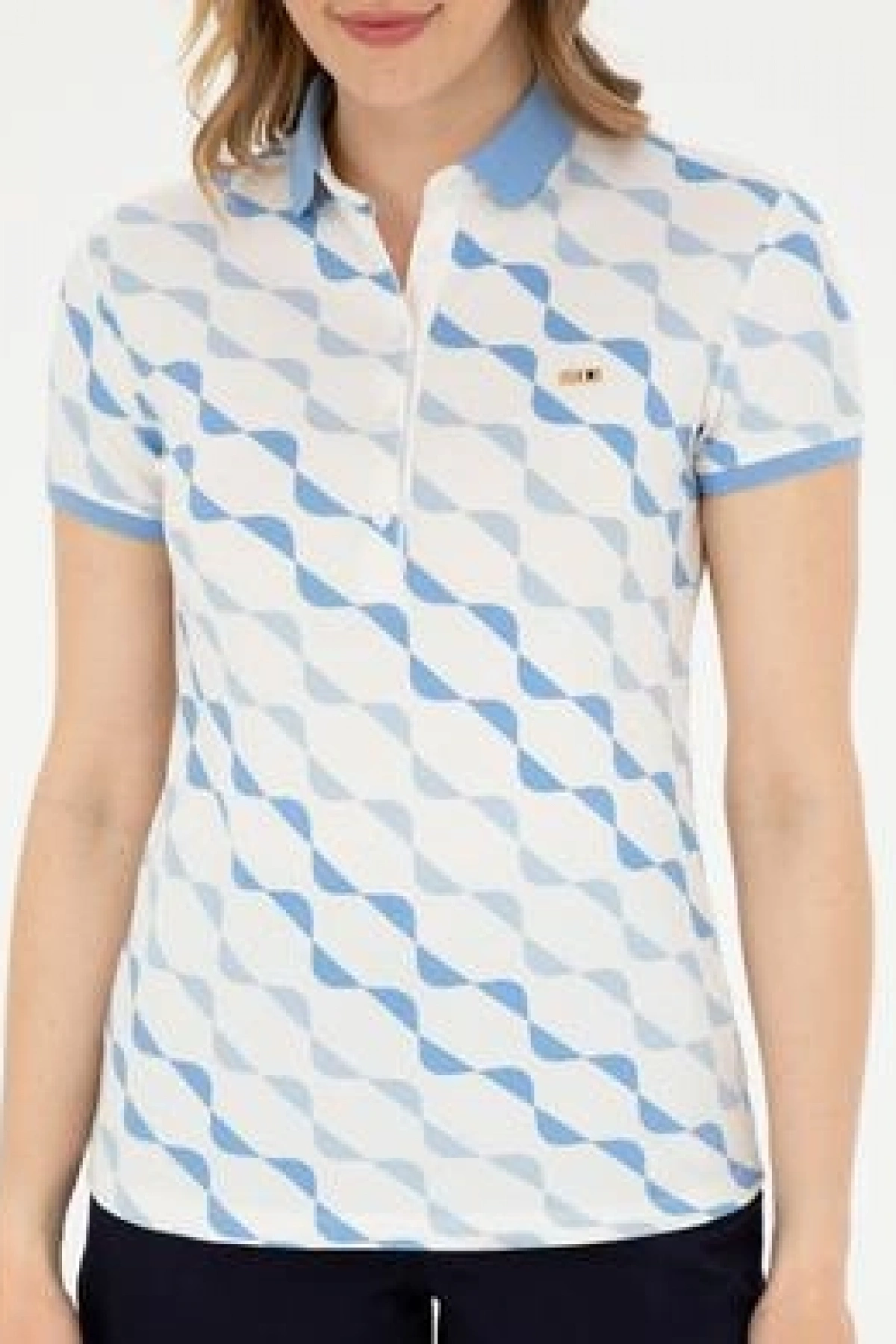 Kadın Menekşe Tişört 50282906-VR037