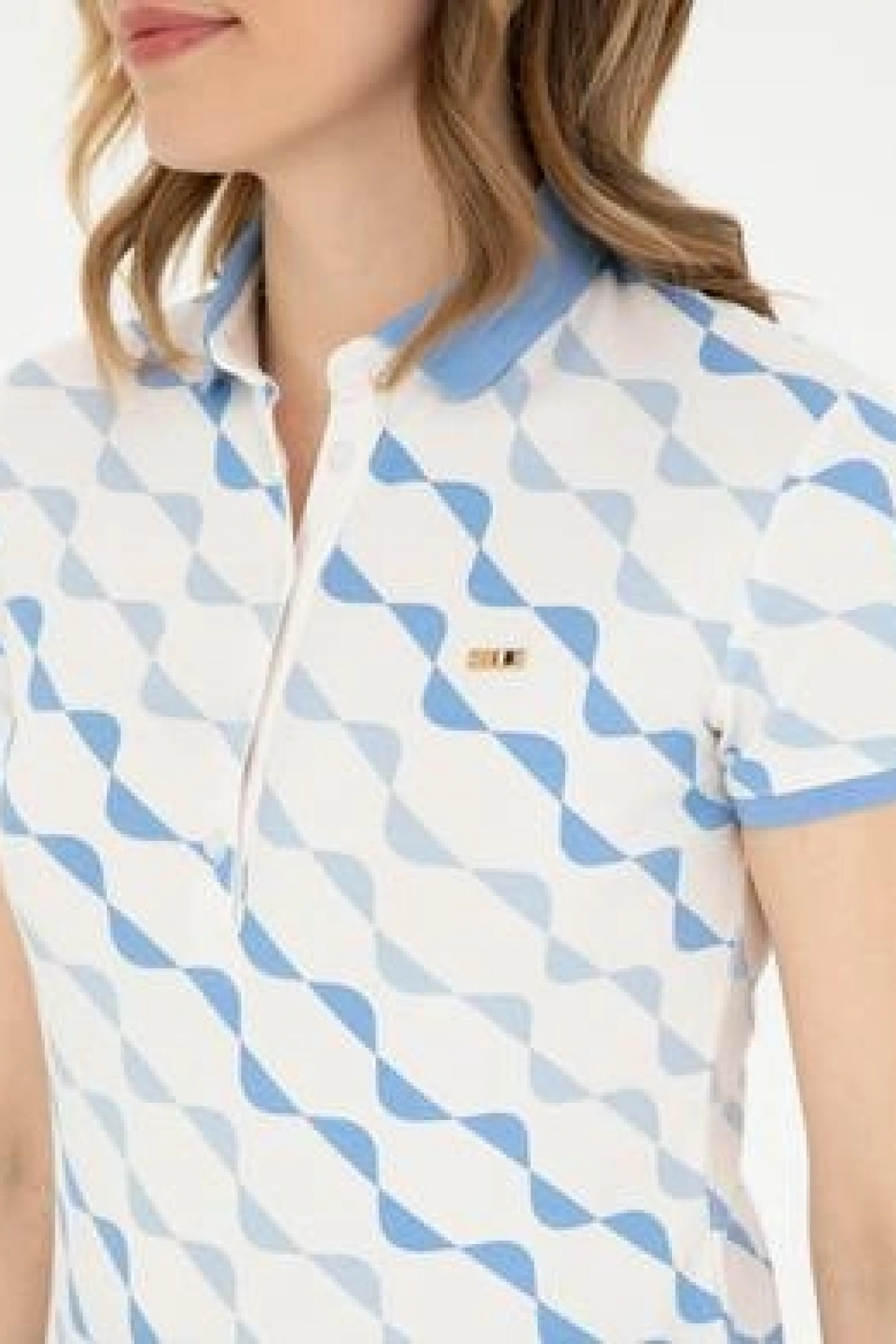 Kadın Menekşe Tişört 50282906-VR037