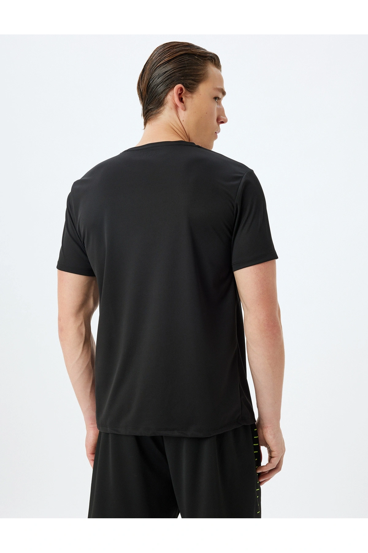 Koton Slogan Baskılı Bisiklet Yaka Kısa Kollu Spor Tişört