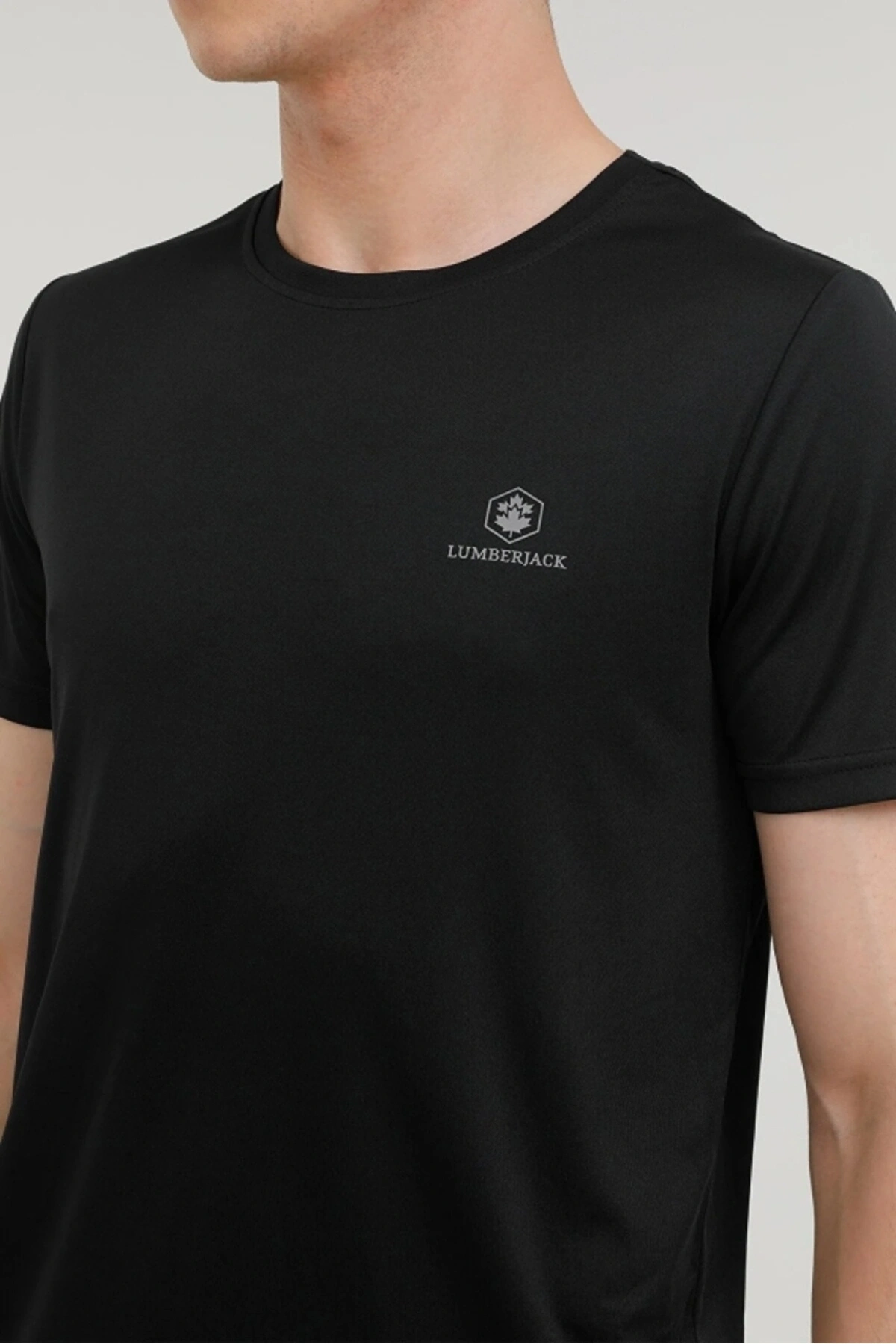Lumberjack M-CT100 Bsc Ps C Erkek Kısa Kollu Tişört Siyah