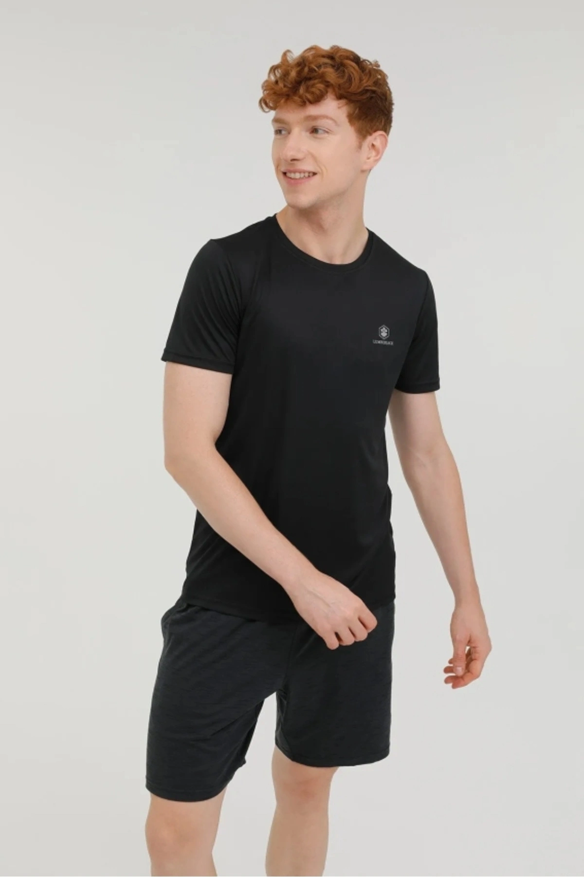 Lumberjack M-CT100 Bsc Ps C Erkek Kısa Kollu Tişört Siyah