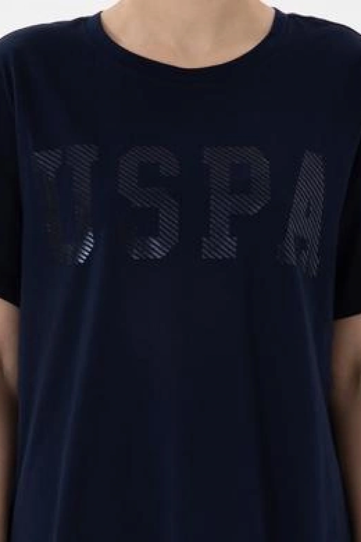 U.S.POLO. Kadın Lacivert Bisiklet Yaka Basic Tişört