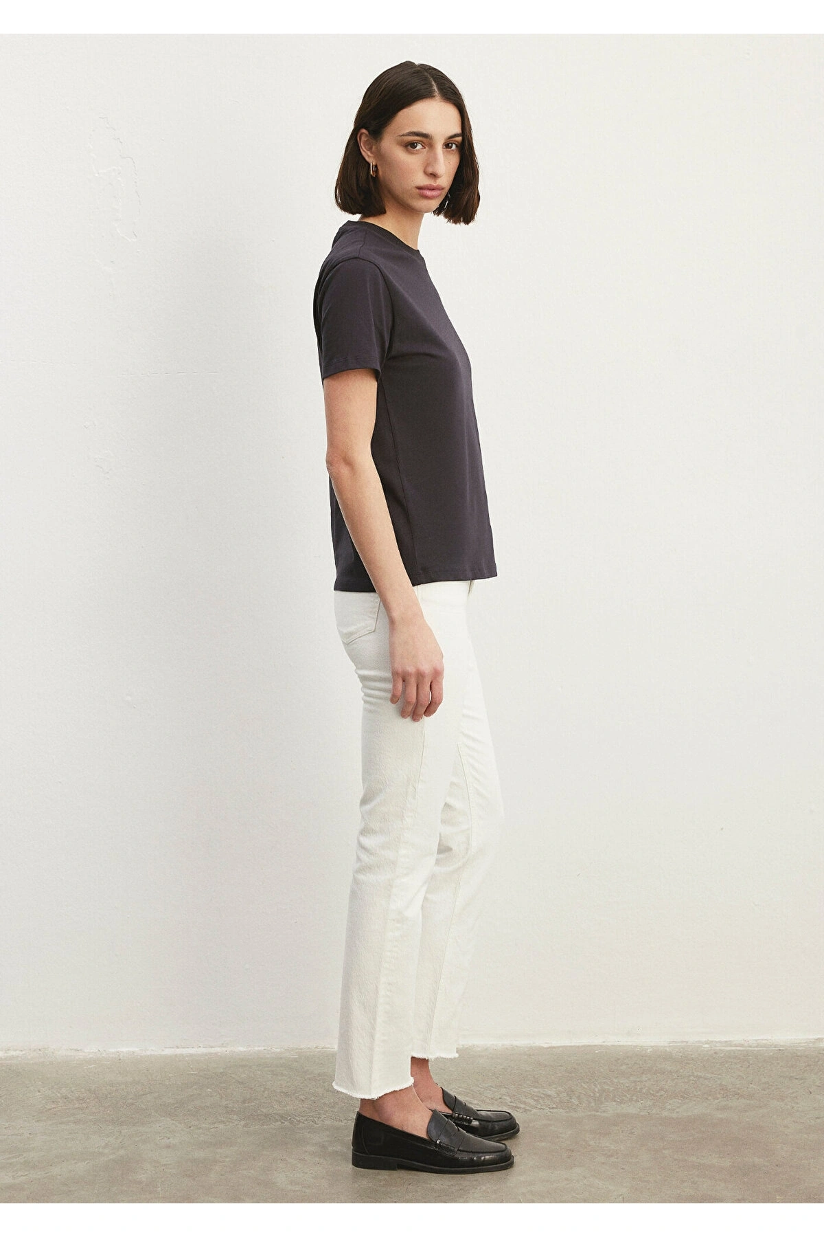 Mavi Antrasit Basic Tişört Regular Fit / Normal Kesim