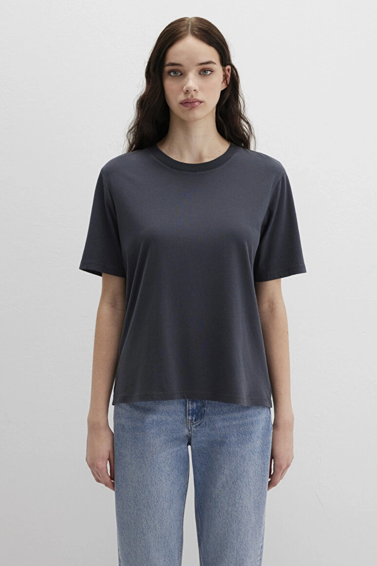 MAVİ Biskilet Yaka Lacivert Basic Tişört