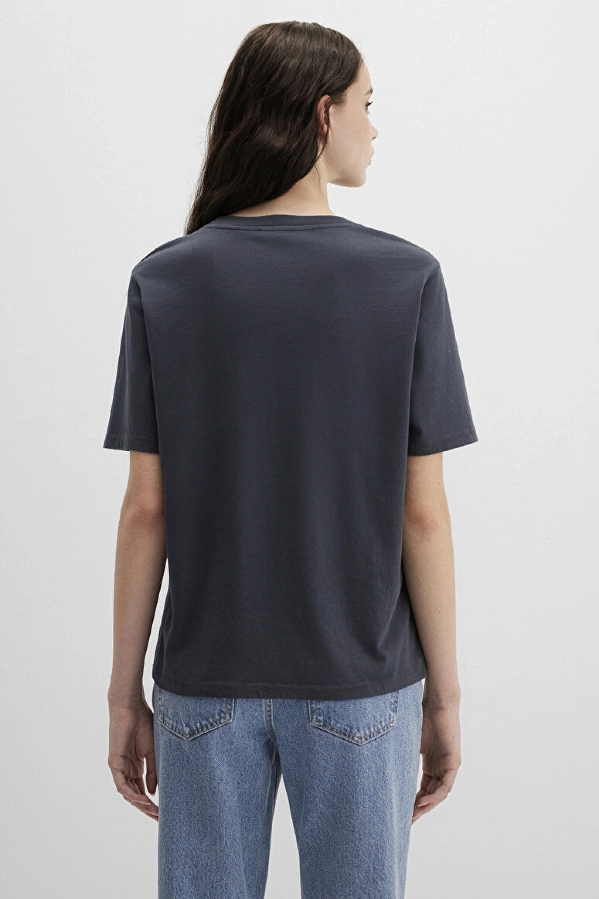 MAVİ Biskilet Yaka Lacivert Basic Tişört