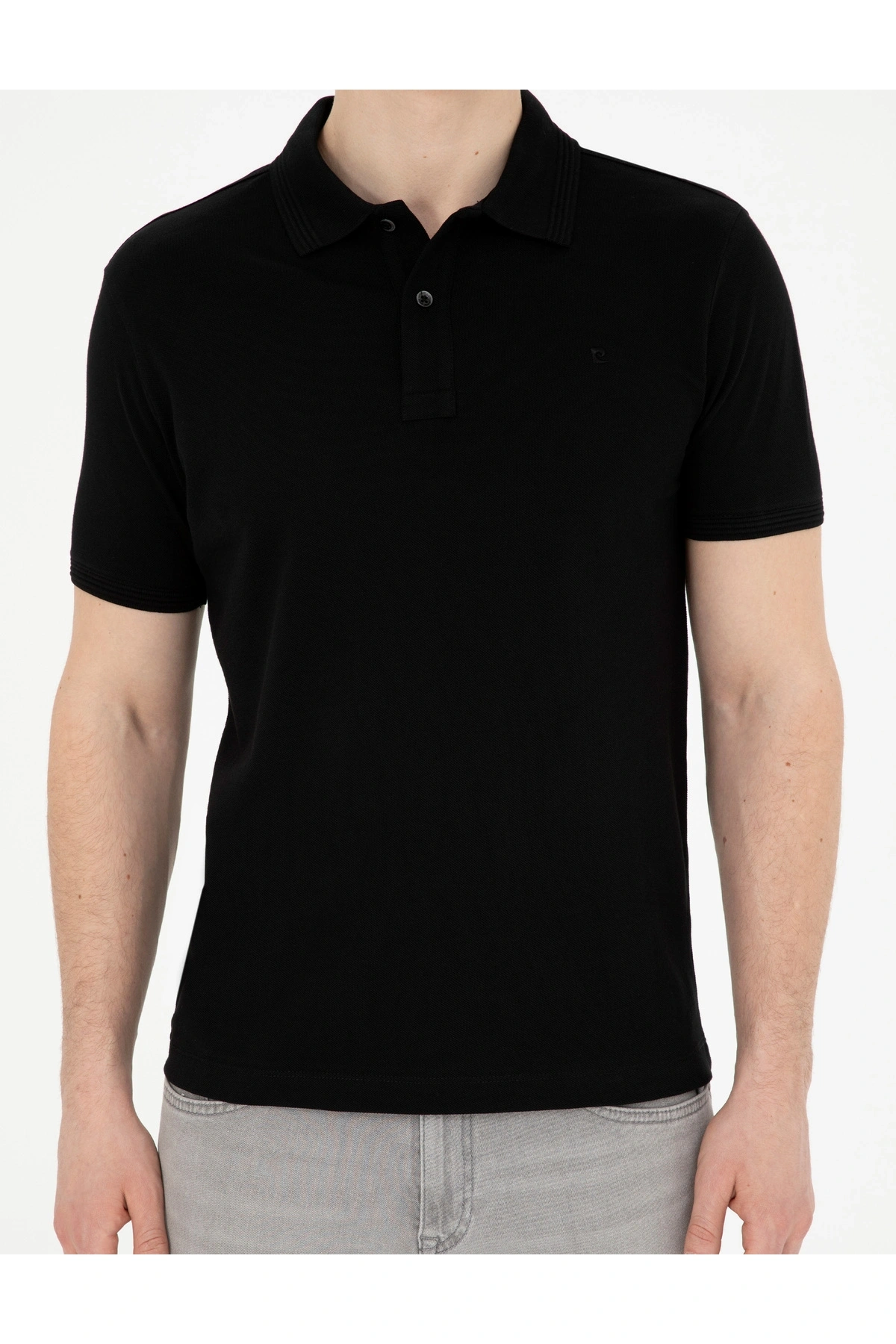 Pierre Cardin PİERRE CARDİN ERKEK POLO YAKA SLİMFİT SPOR T-SHIRT