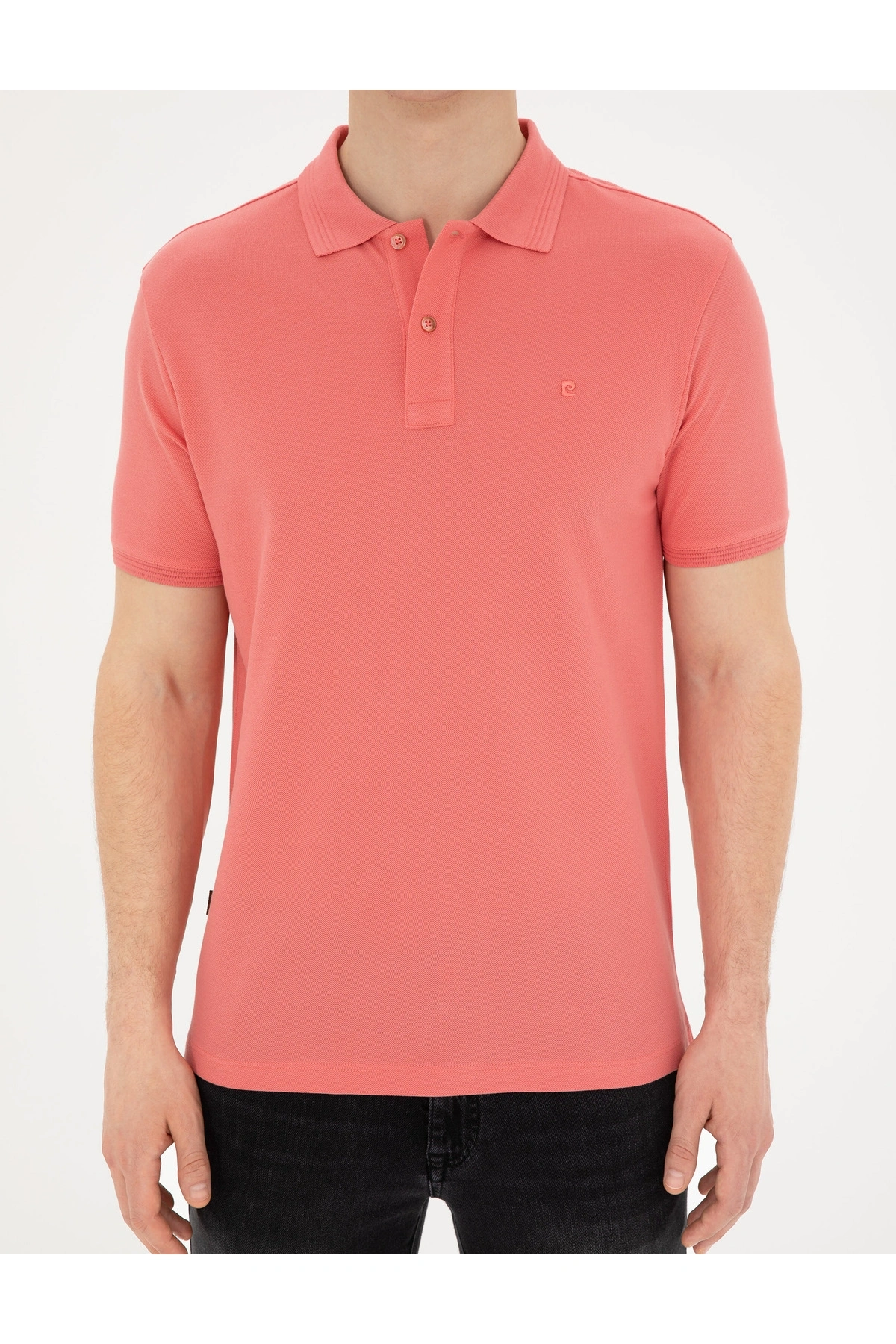 Pierre Cardin PİERRE CARDİN ERKEK POLO YAKA SLİMFİT SPOR T-SHIRT