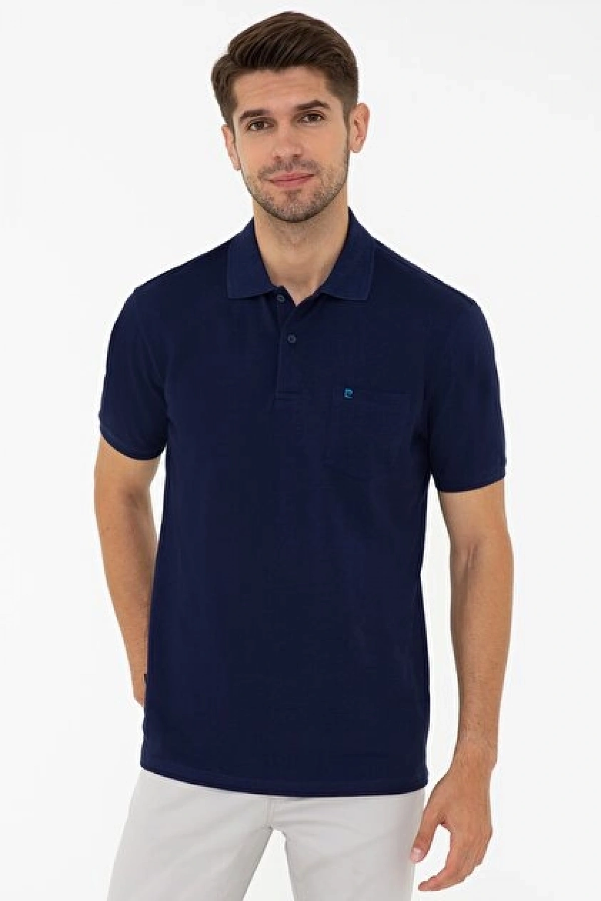 Pierre Cardin PİERRE CARDİN ERKEK POLO YAKA SLİMFİT SPOR T-SHIRT