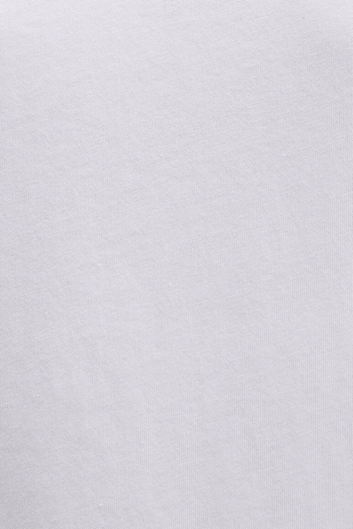 Mavi V Yaka Beyaz Basic Tişört Regular Fit / Normal Kesim