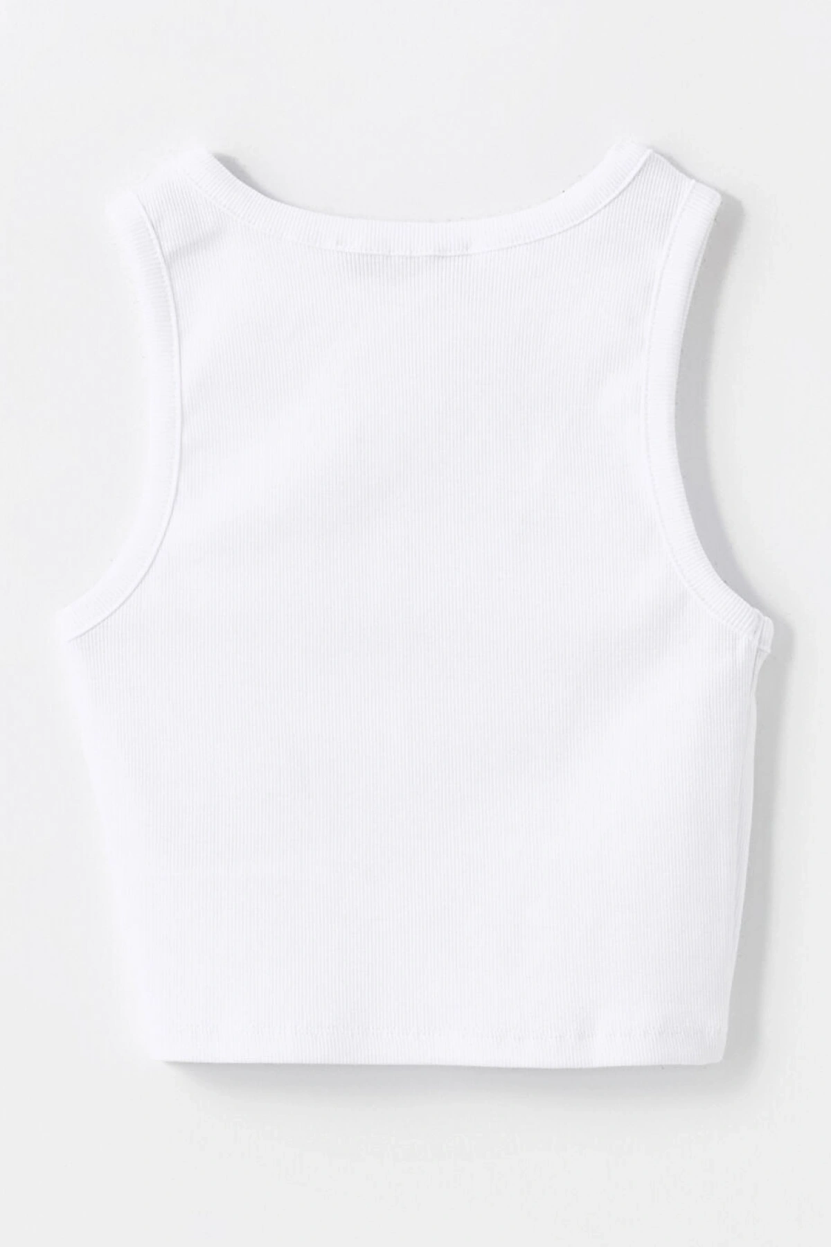 LC Waikiki Bisiklet Yaka Baskılı Kadın Crop