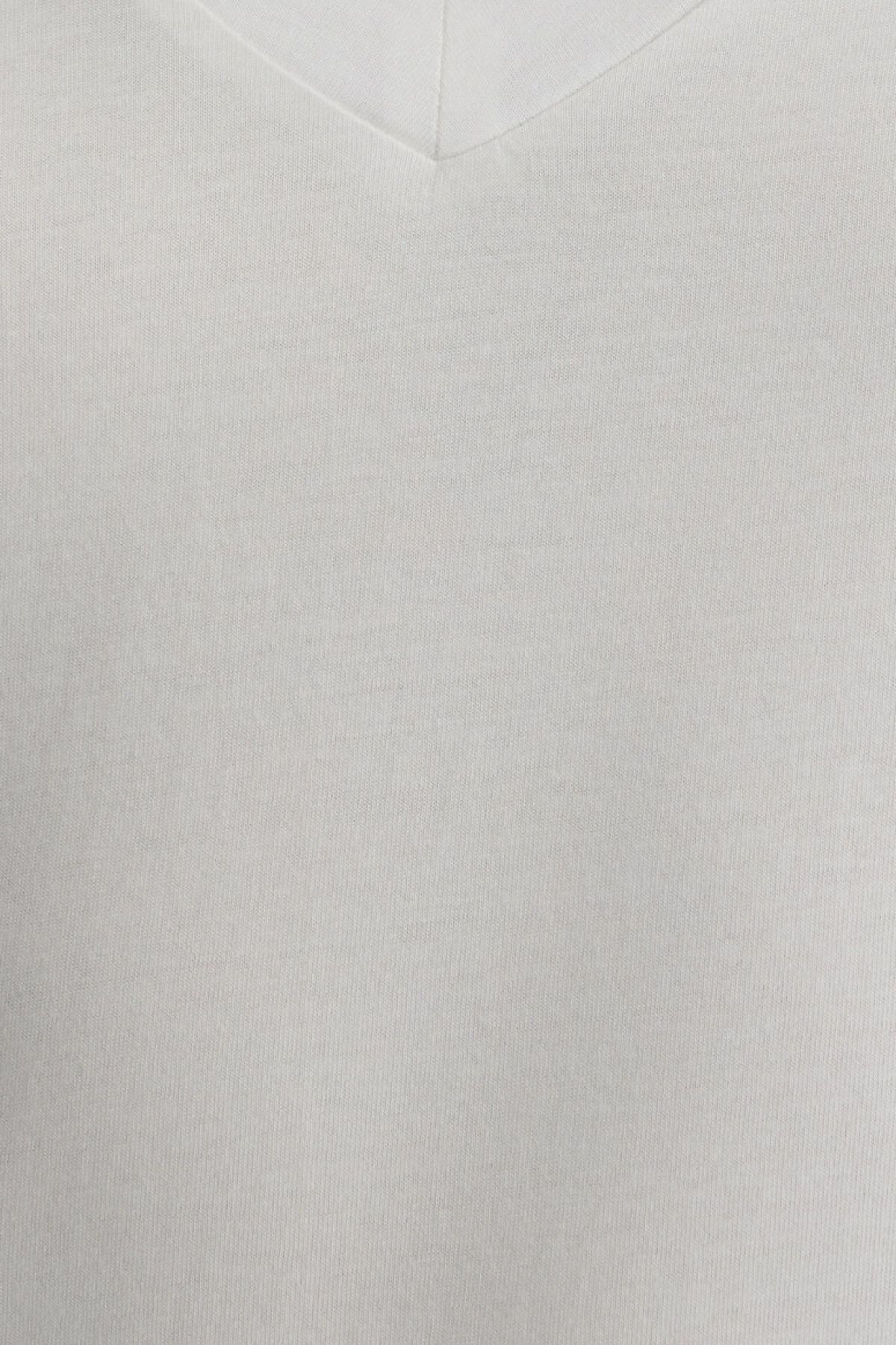 Mavi Nakış Kol Detaylı Ekru Tişört Standart