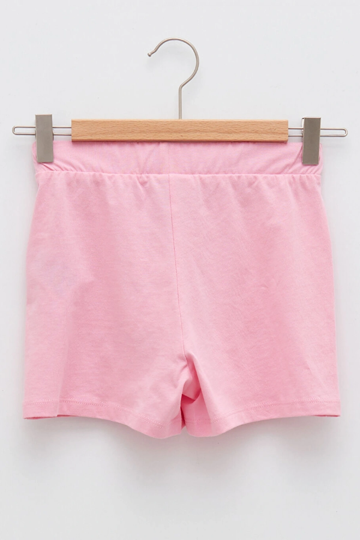 LCW Kids Beli Lastikli Baskılı Kız Çocuk Şort