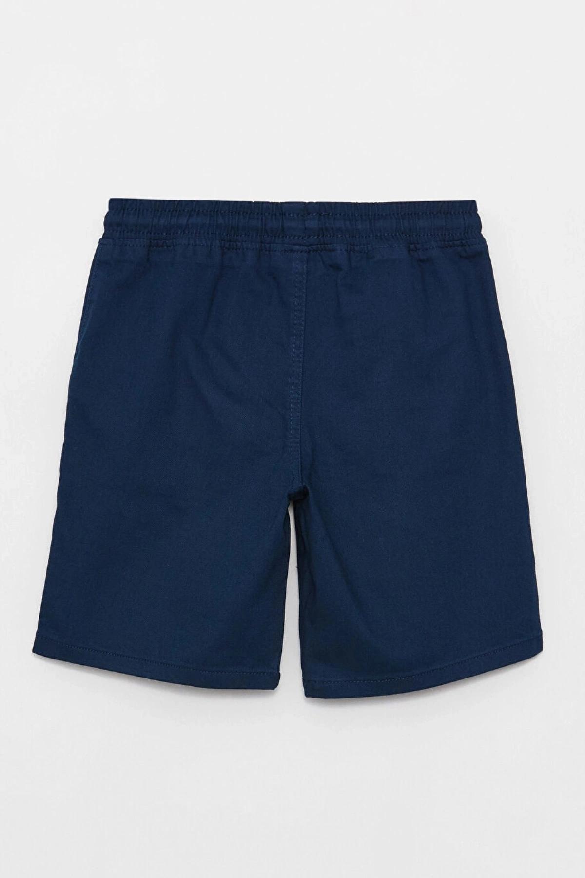 LCW Kids Lacivert Beli Lastikli Rahat Kalıp Erkek Çocuk Şort