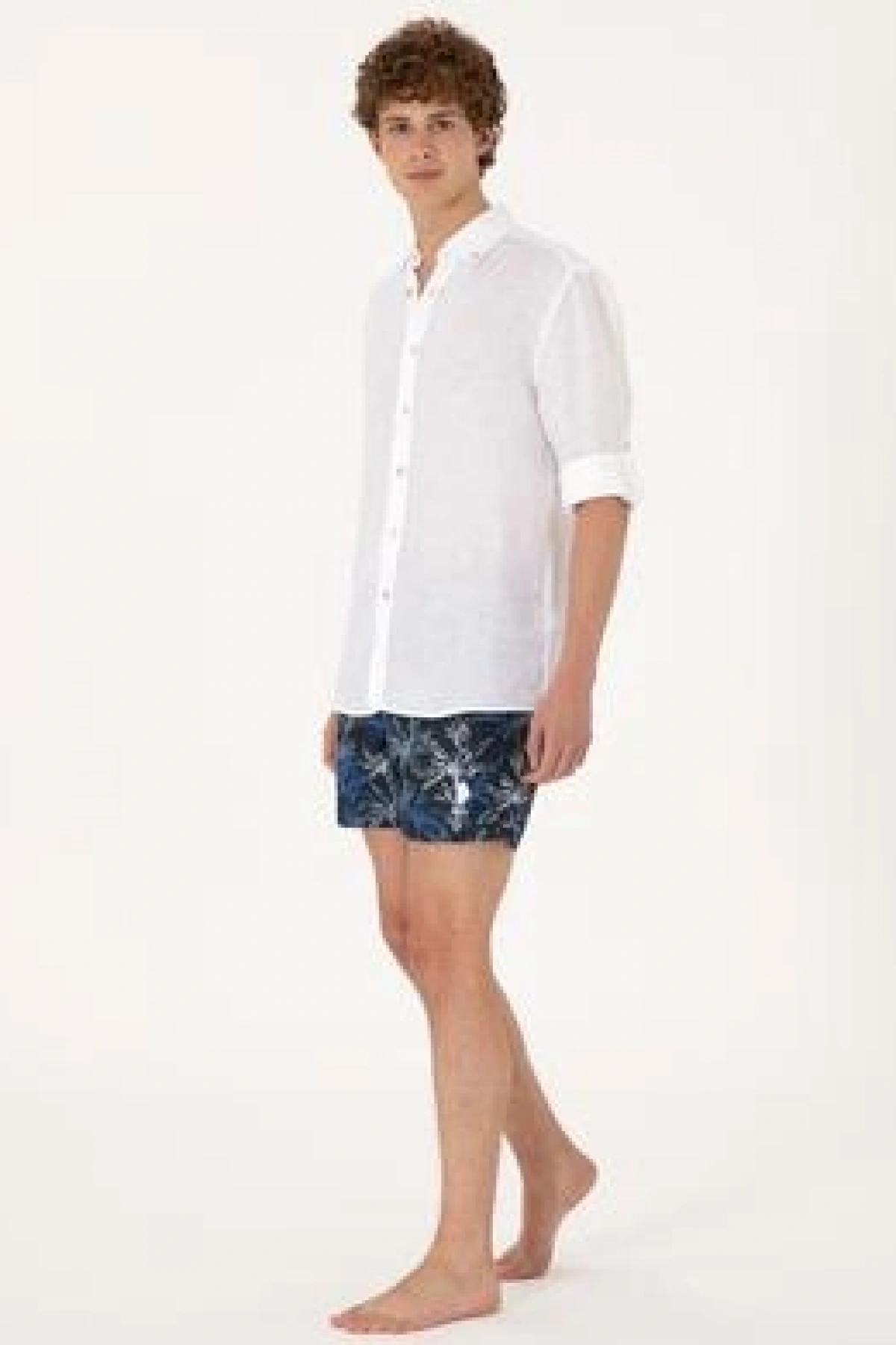 U.S.POLO Erkek Lacivert Deniz Şortu