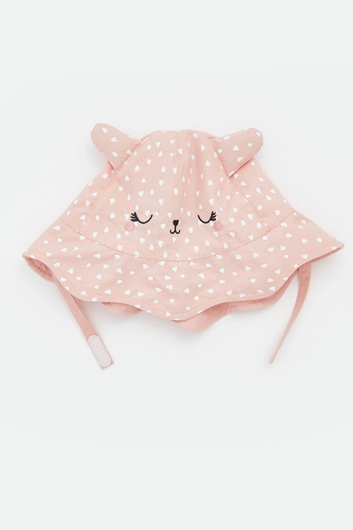 LCW baby Pembe Hayvan Figürlü Kız Bebek Bucket Şapka