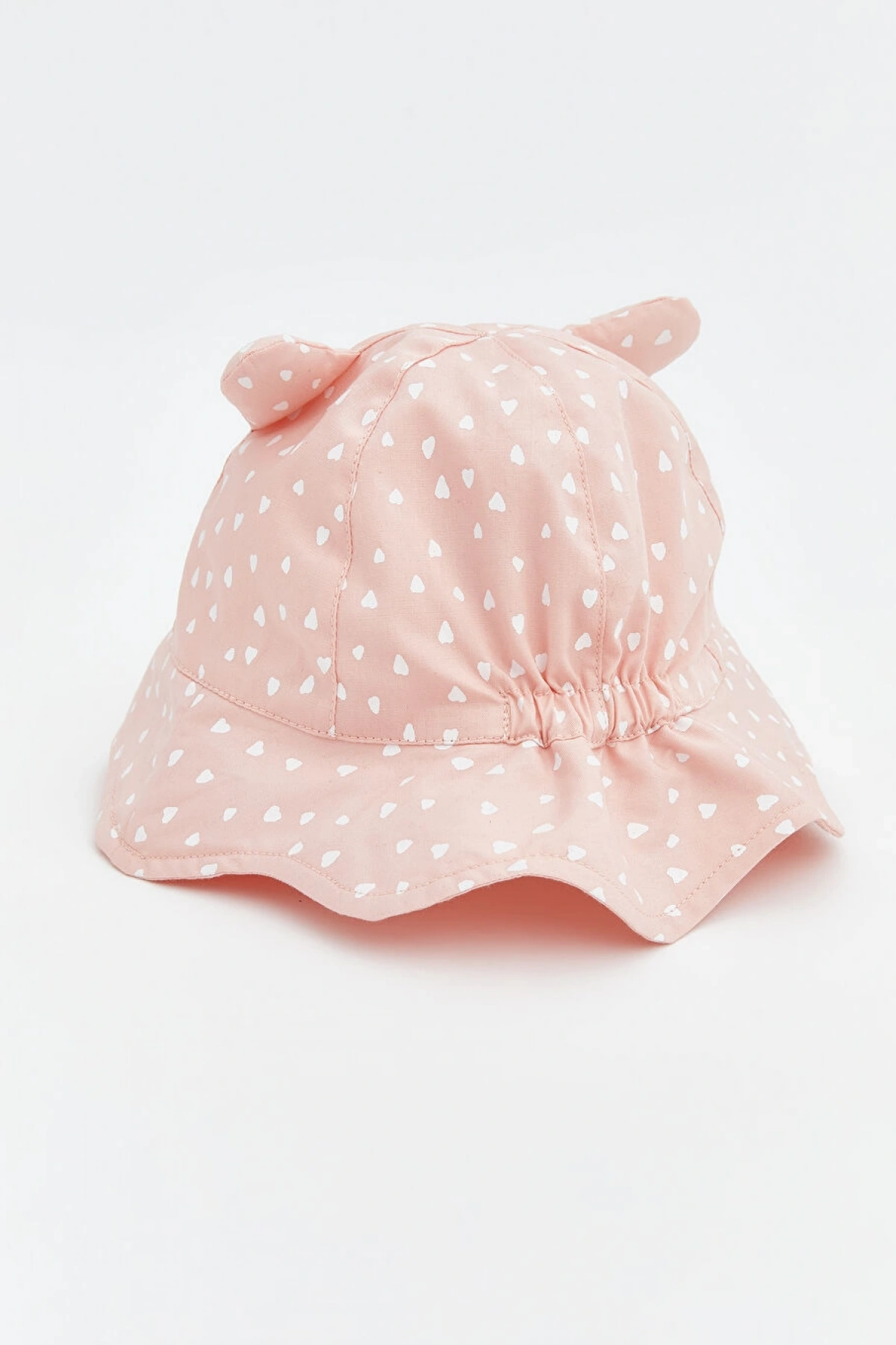 LCW baby Pembe Hayvan Figürlü Kız Bebek Bucket Şapka