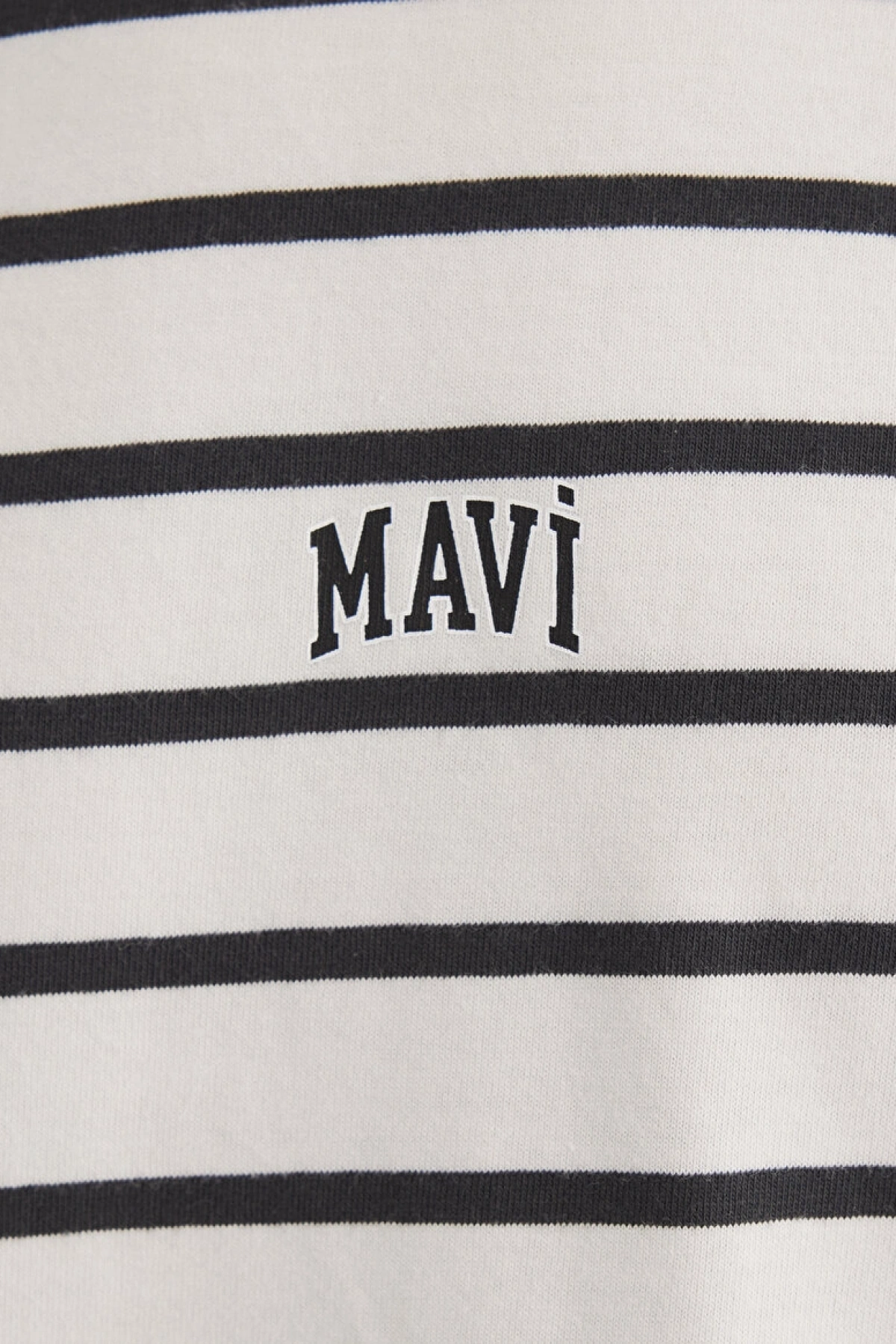 MAVİ ÇİZGİLİ MAVİ LOGO TİŞÖRT Phantom Stripe