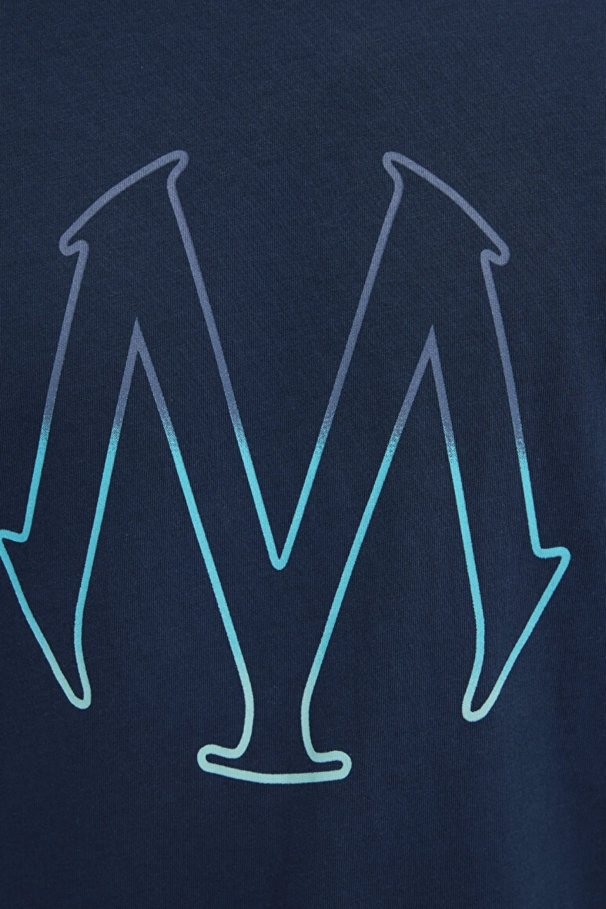 Mavi Logo Baskılı Lacivert Tişört Regular Fit / Normal Kesim