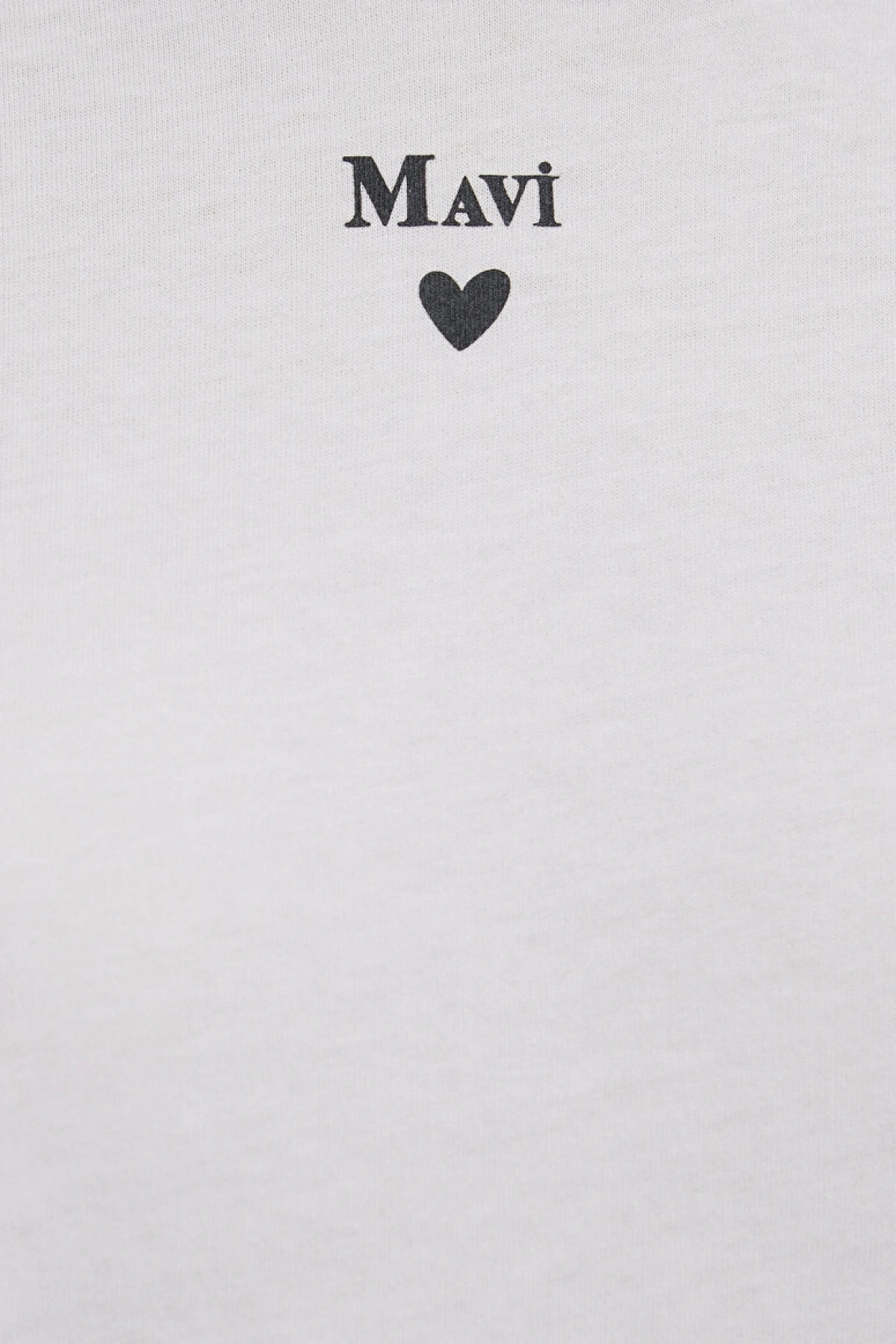 MAVI BASKILI TISÖRT Kırık Beyaz