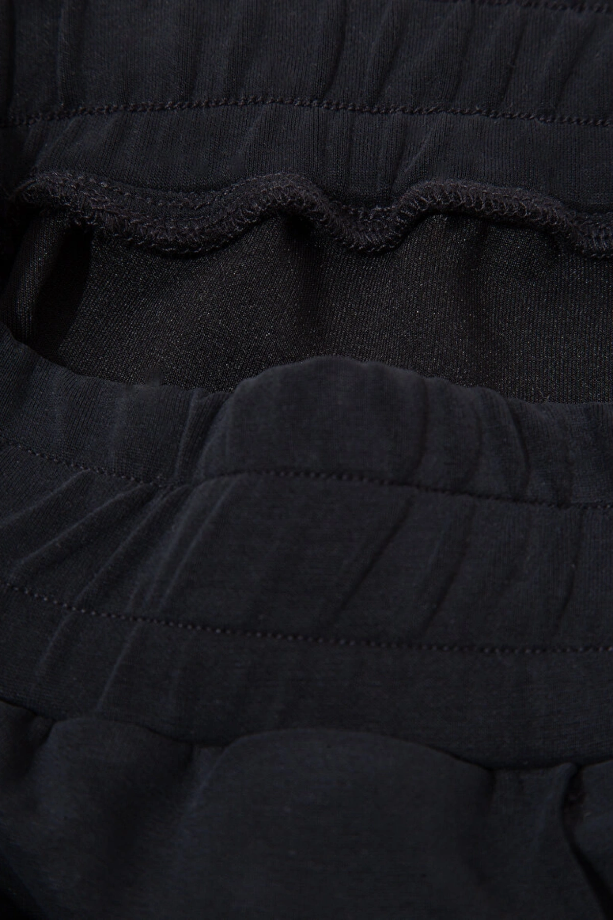 Mavi Sporty Lux Siyah (TENCEL™) Modal Eşofman Altı