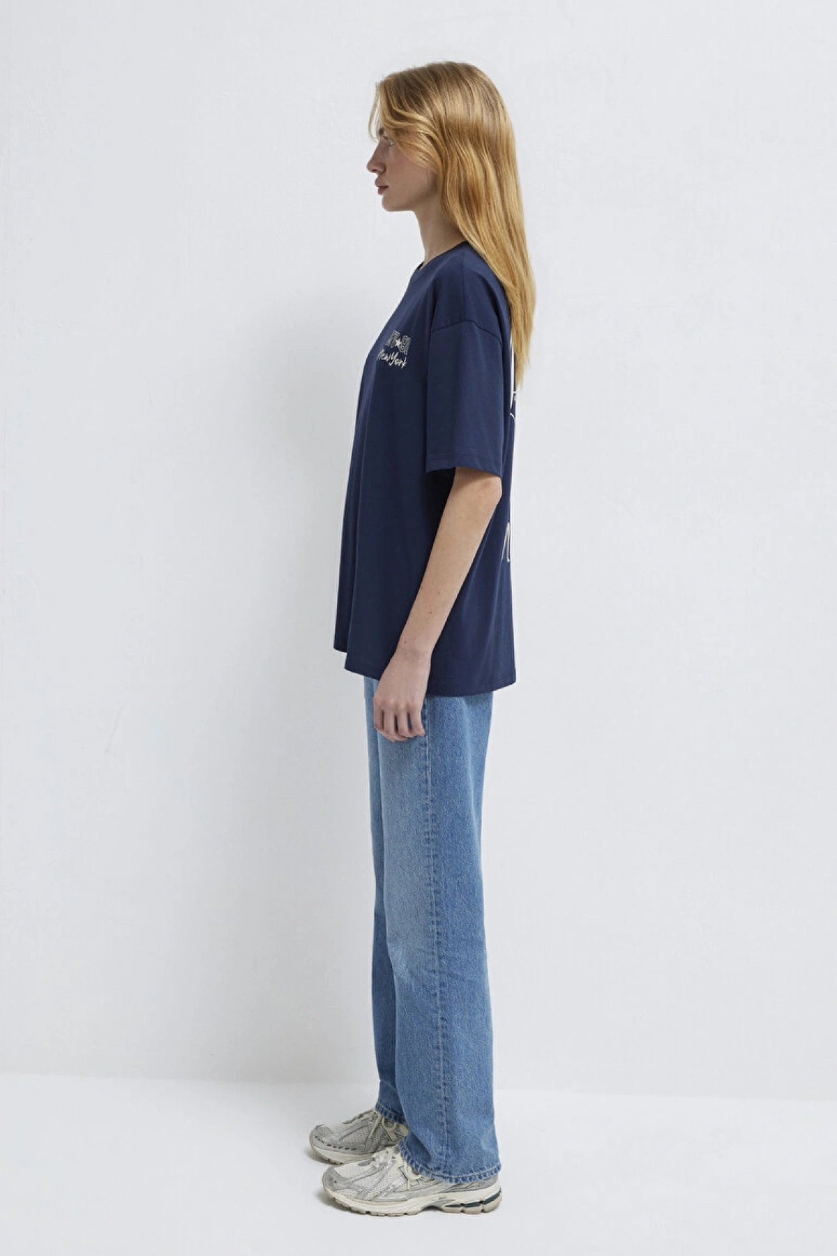 MAVİ KISA KOLLU MODELLİ PENYE Koyu Lacivert