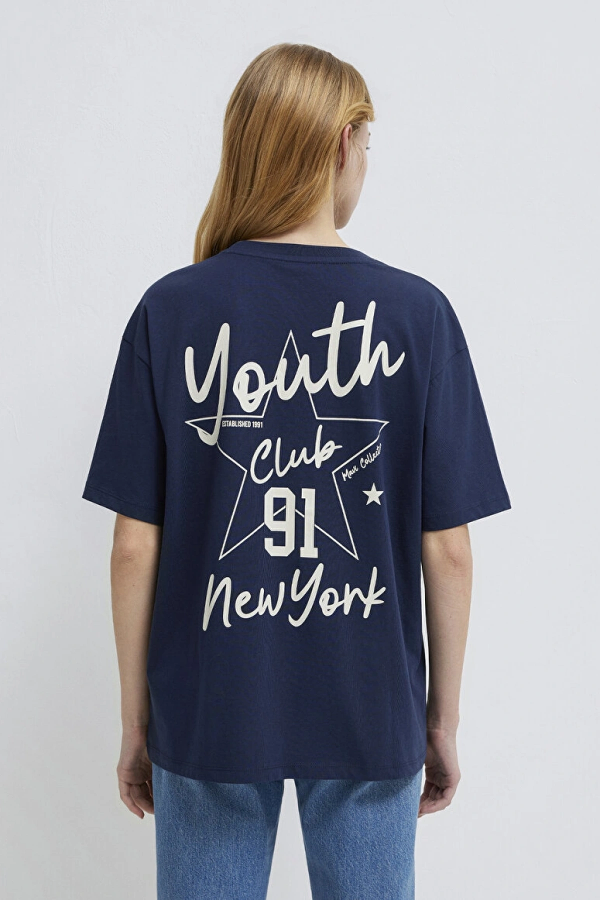 MAVİ KISA KOLLU MODELLİ PENYE Koyu Lacivert