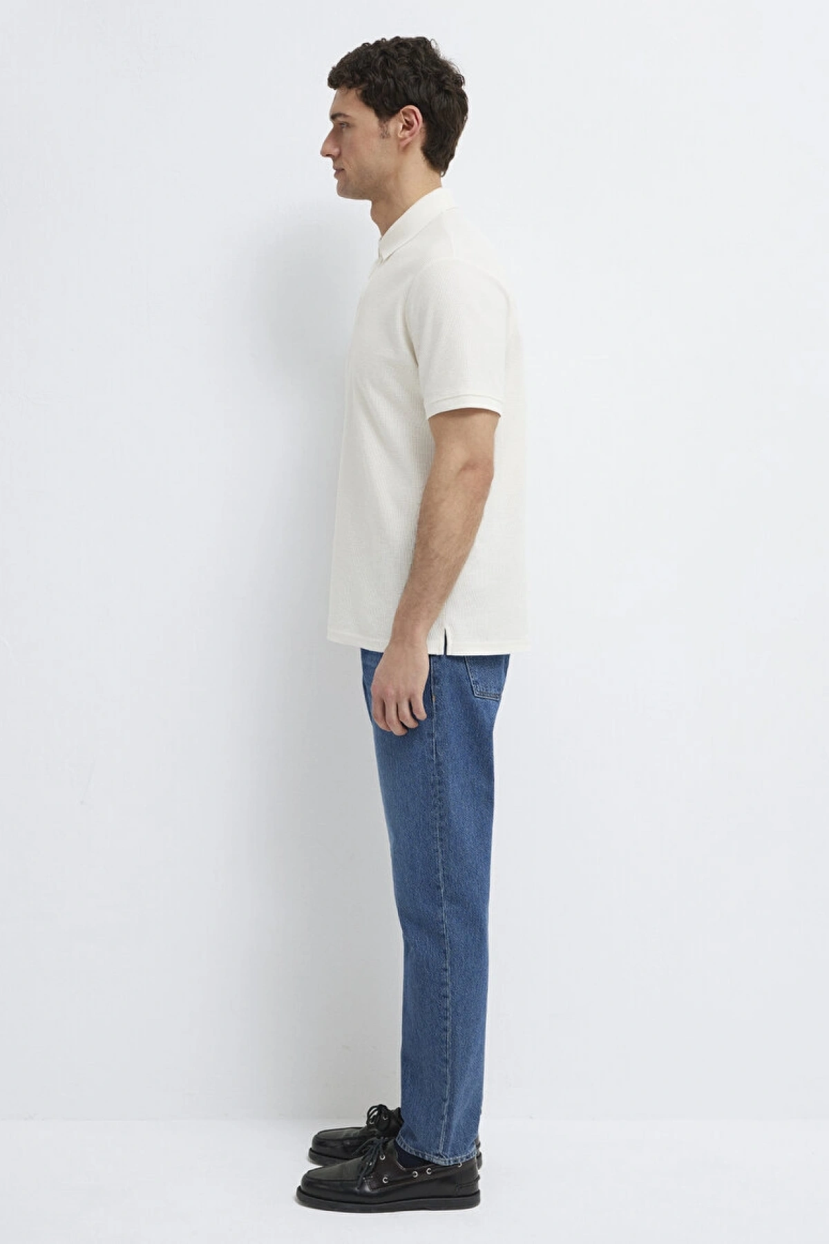 MAVİ POLO TİŞÖRT Kırık Beyaz