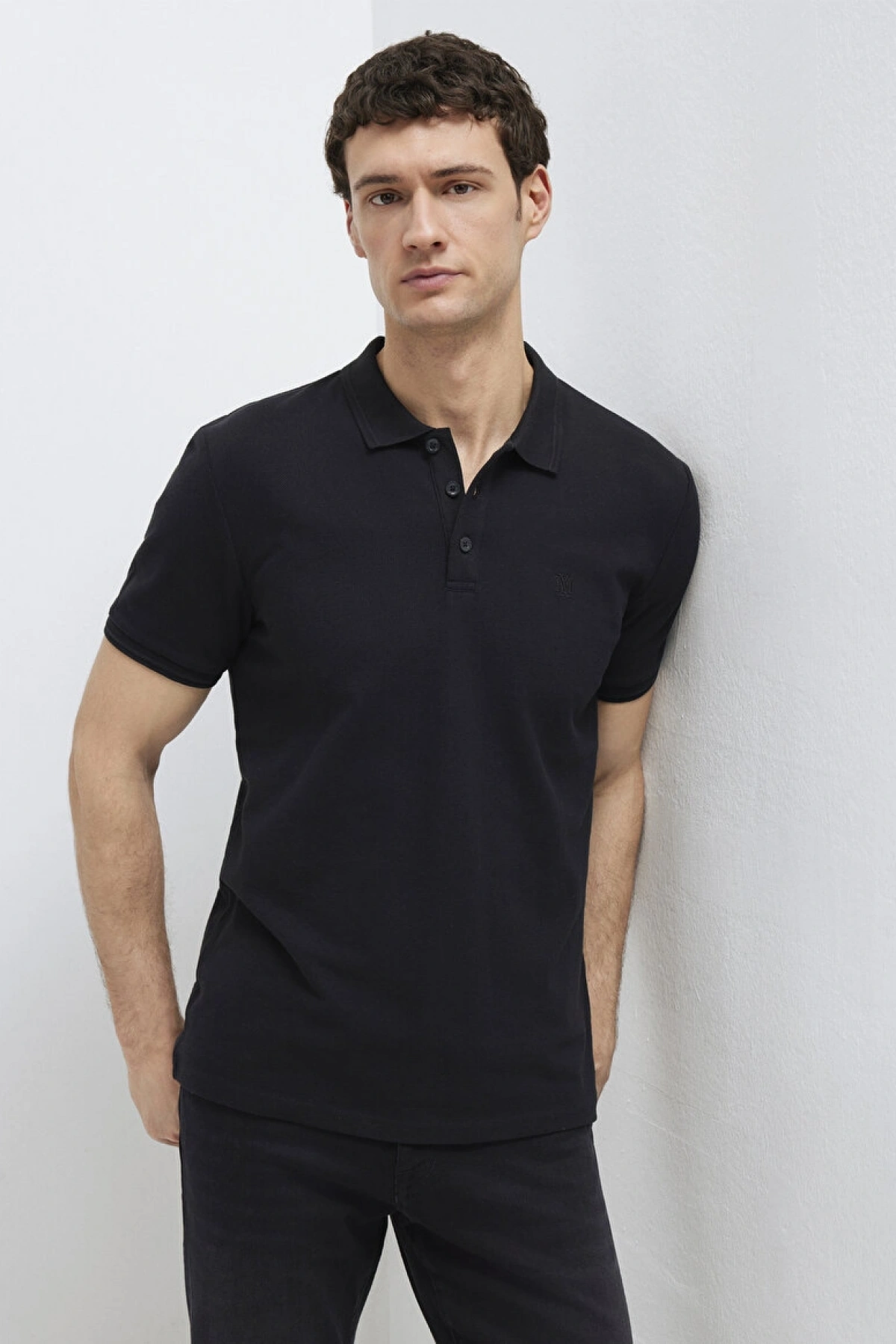 MAVİ POLO TİŞÖRT Siyah