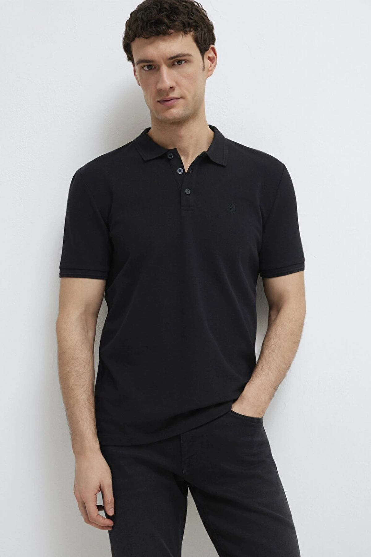 MAVİ POLO TİŞÖRT Siyah