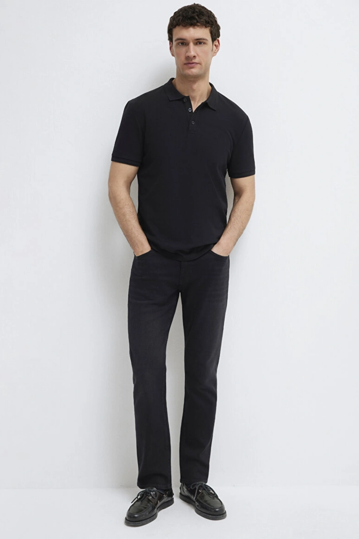 MAVİ POLO TİŞÖRT Siyah