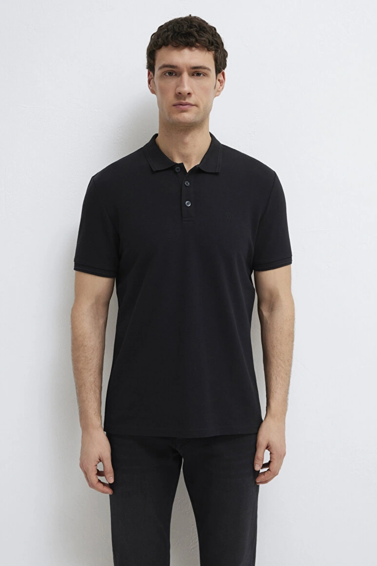 MAVİ POLO TİŞÖRT Siyah