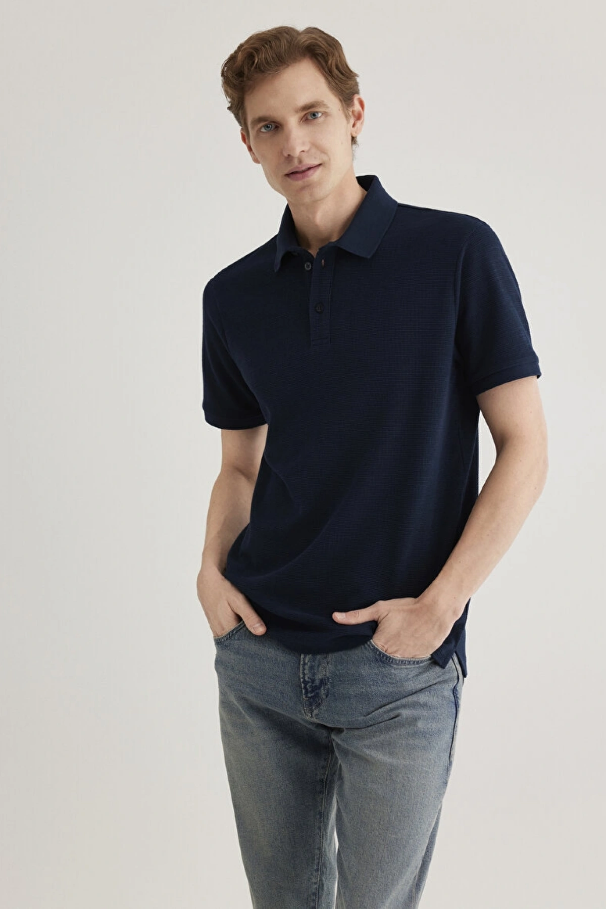 MAVİ Lacivert Polo Tişört