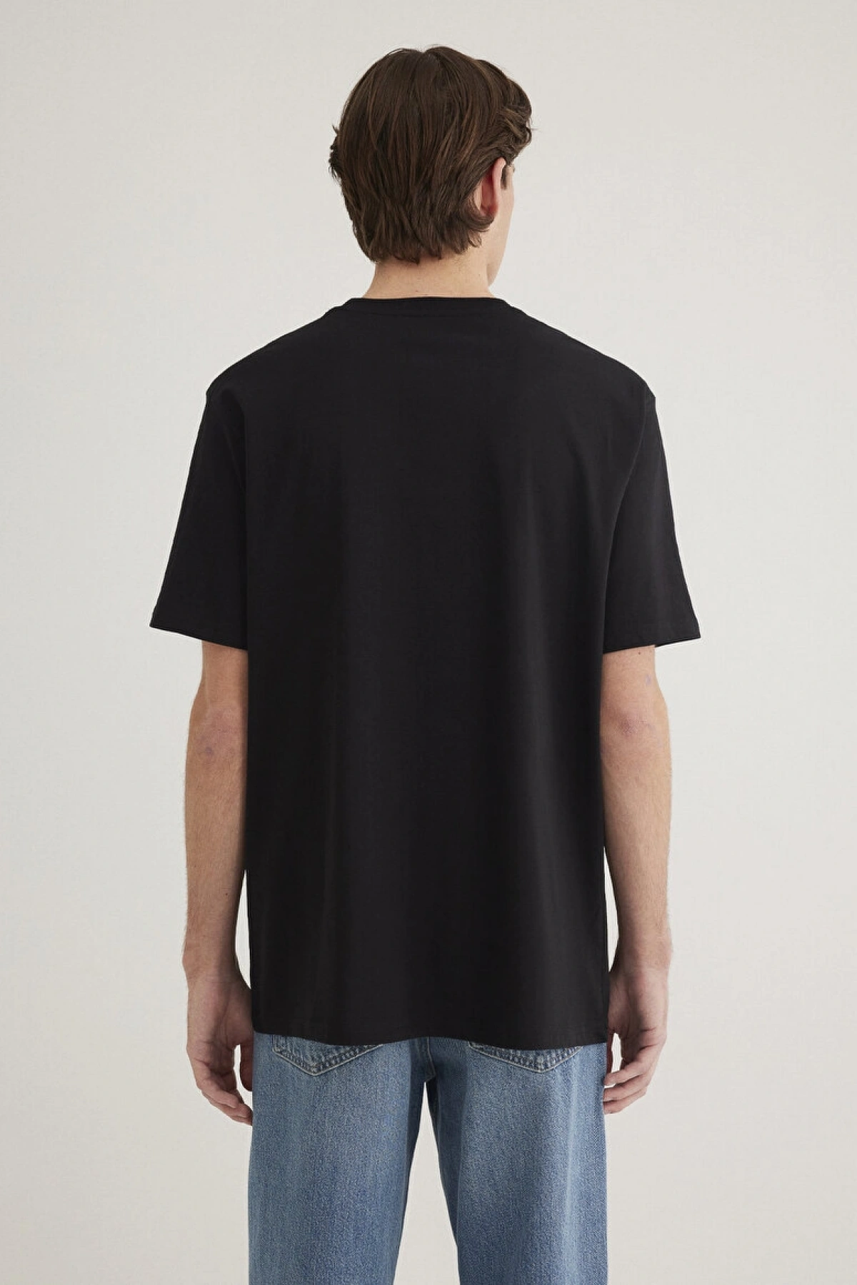 MAVİ BASKILI TİŞÖRT Siyah