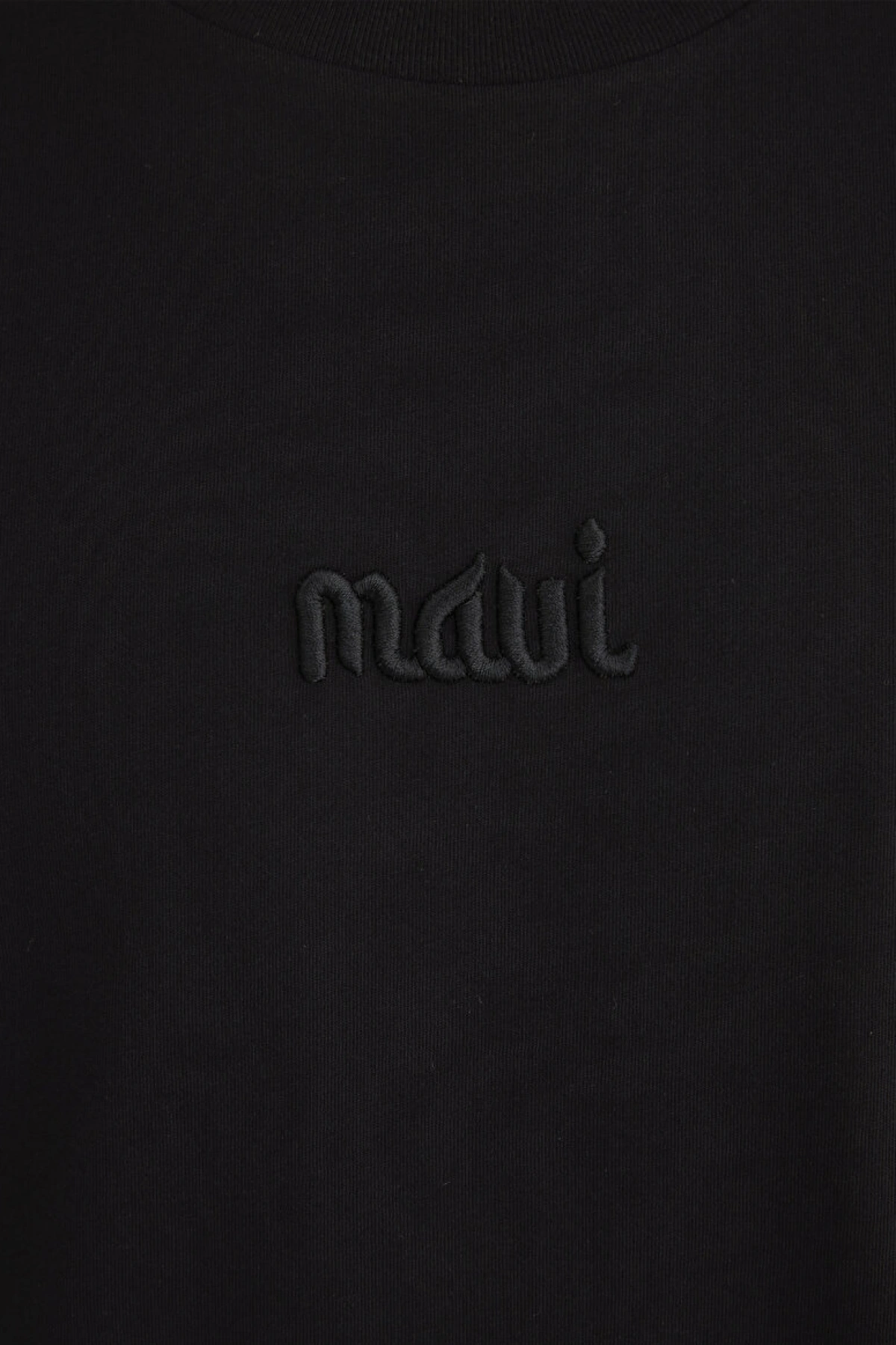 MAVİ BASKILI TİŞÖRT Siyah