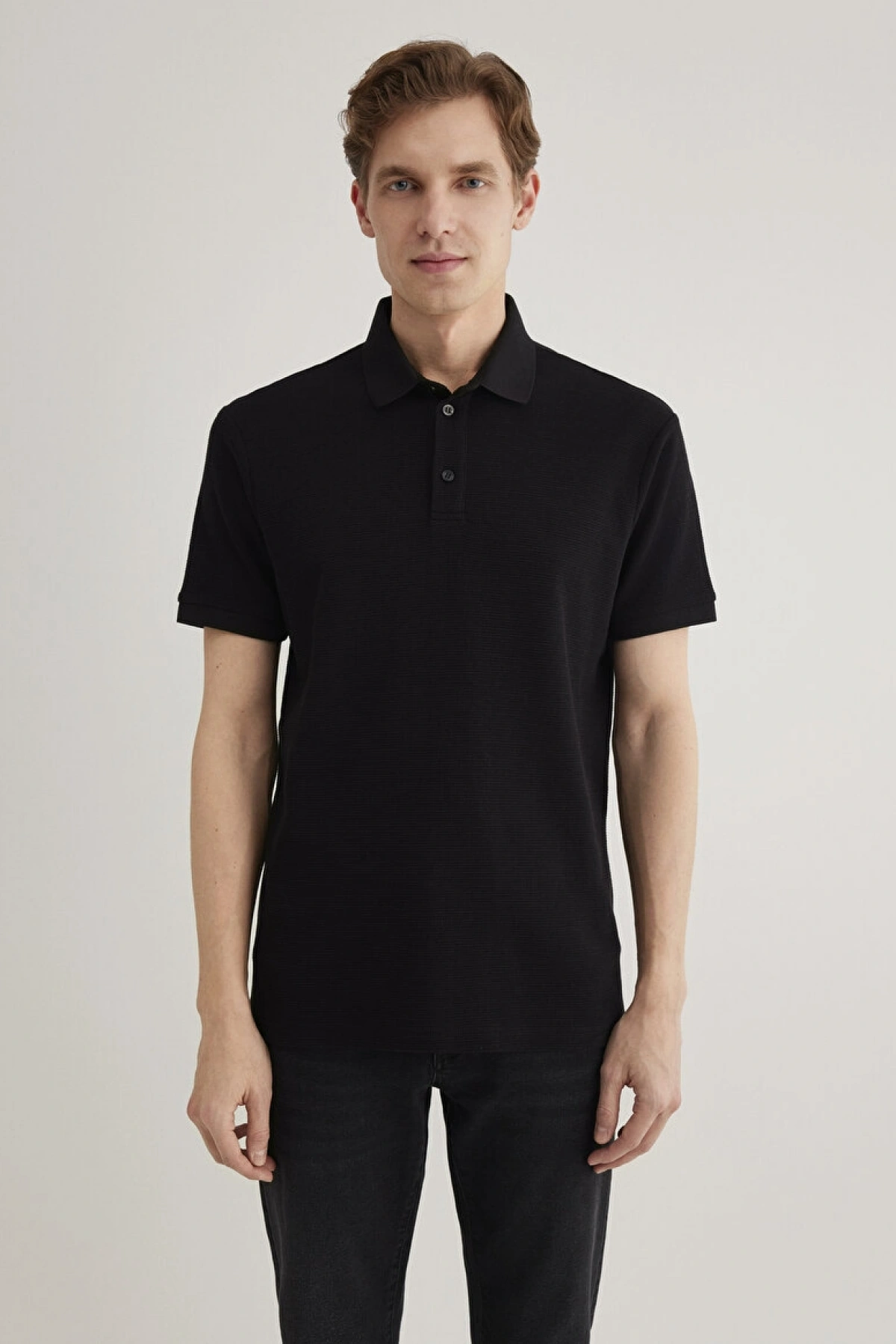 MAVİ POLO TİŞÖRT Siyah